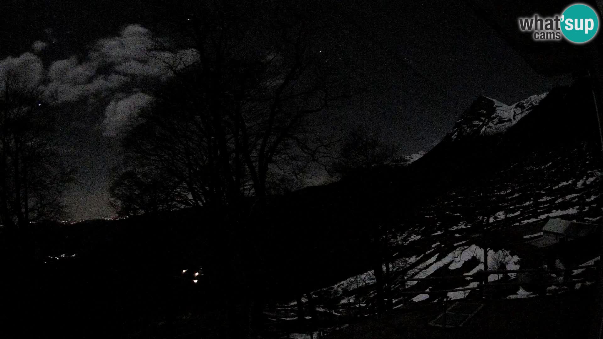 Planina Razor Mountain Hut live cam (1315) | view to Tolminski Migovec