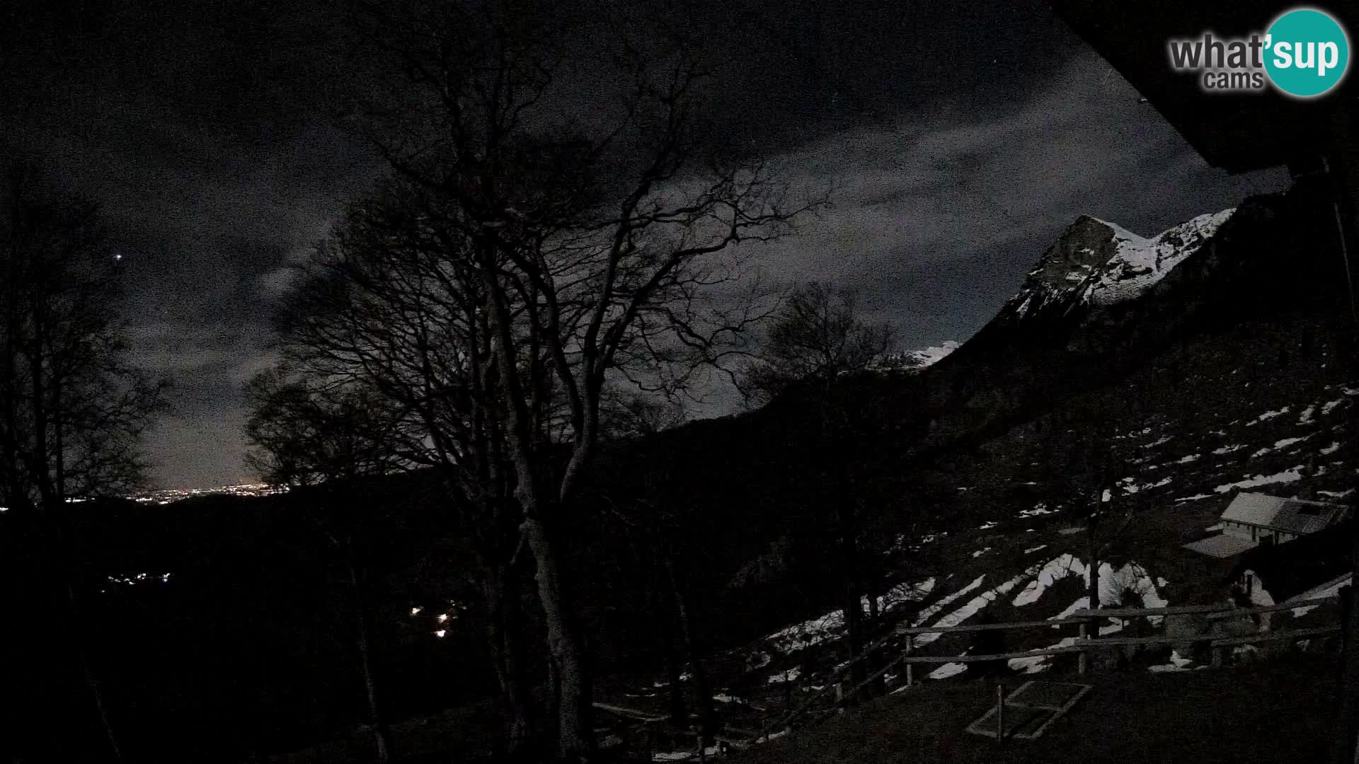 Planina Razor Bergütte Webcam (1315) | Blick auf Tolminski Migovec