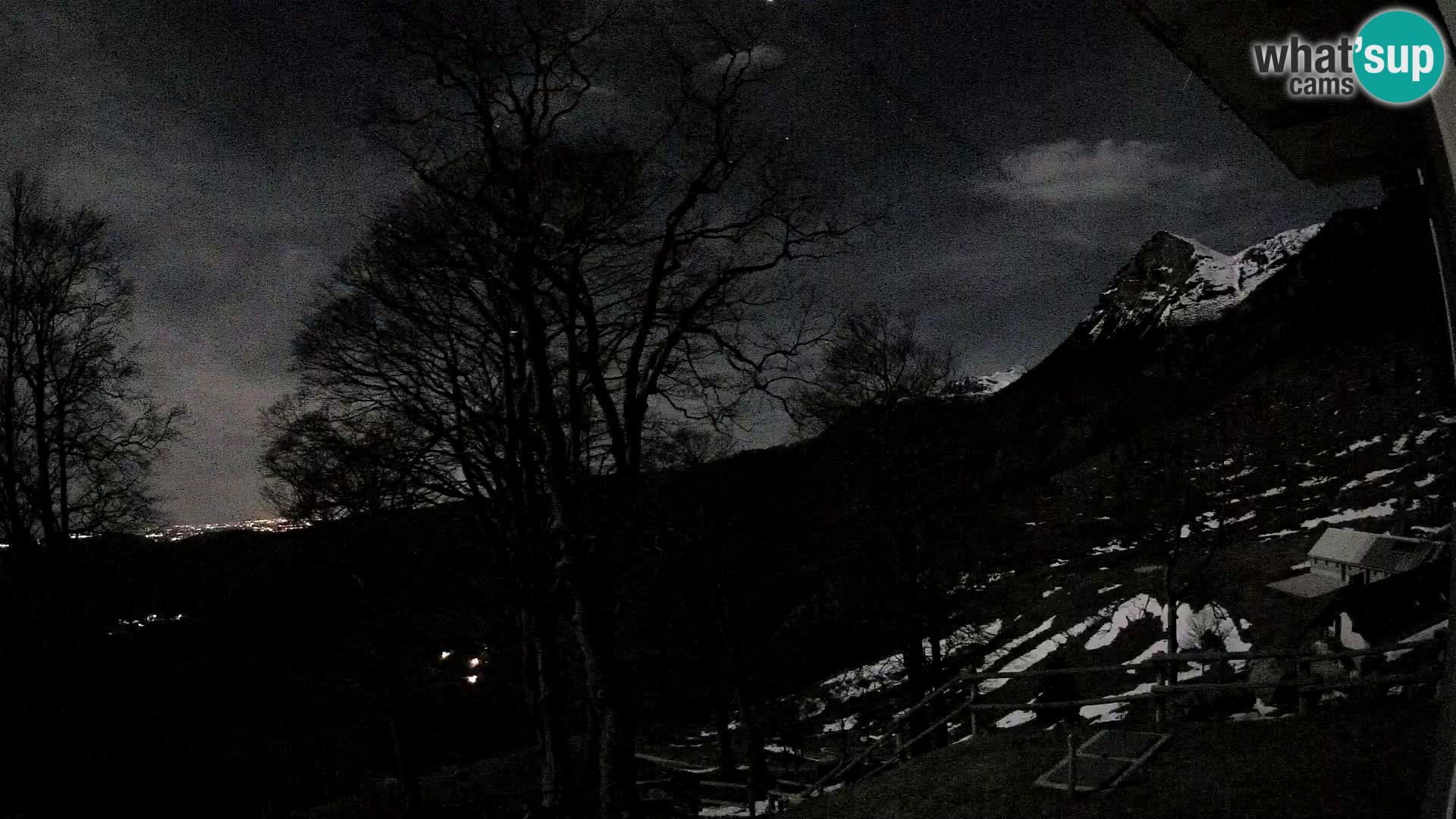 Planina Razor Bergütte Webcam (1315) | Blick auf Tolminski Migovec