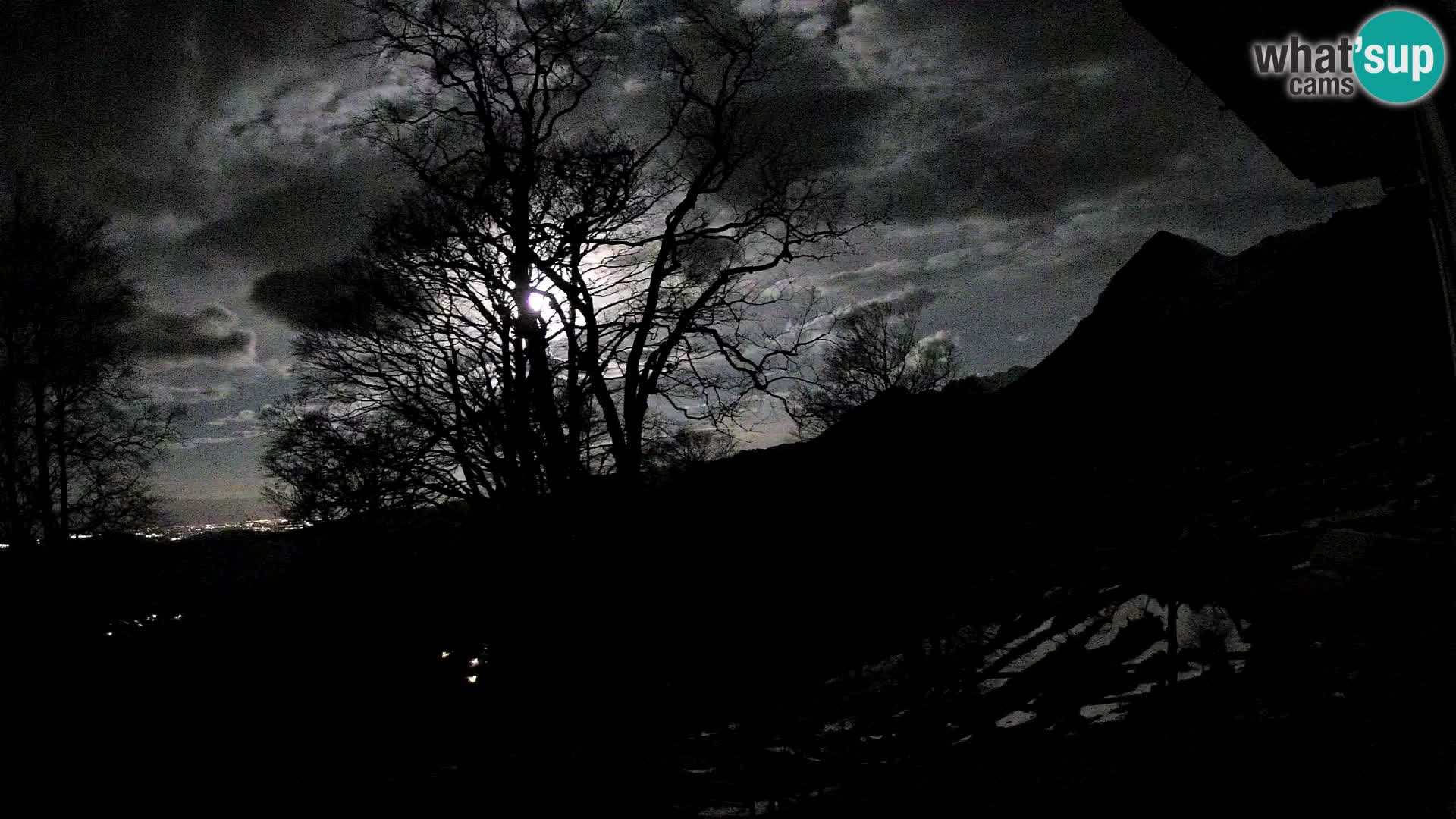 Baita di montagna Planina Razor webcam (1315) | vista su Tolminski Migovec