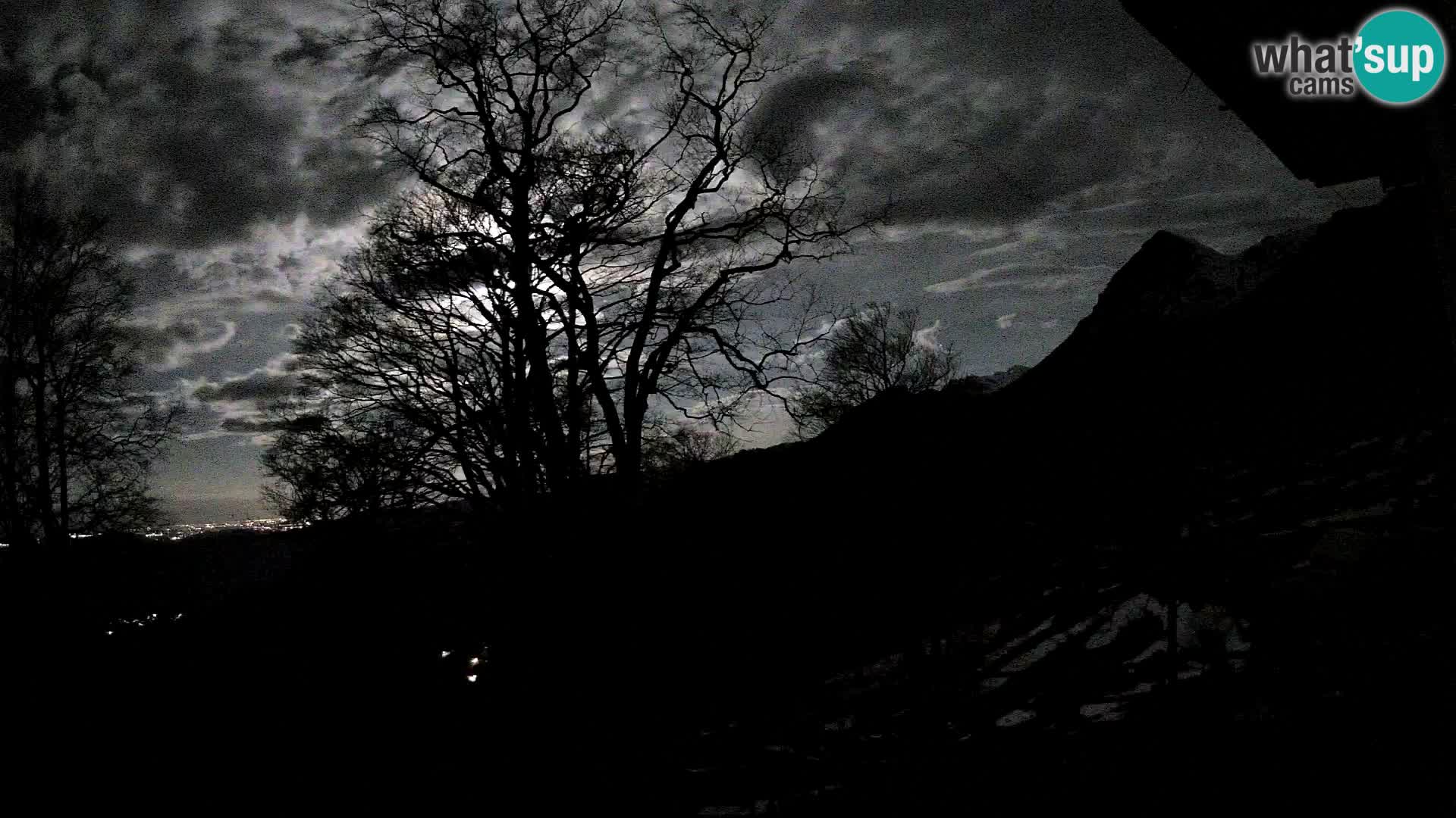 Baita di montagna Planina Razor webcam (1315) | vista su Tolminski Migovec