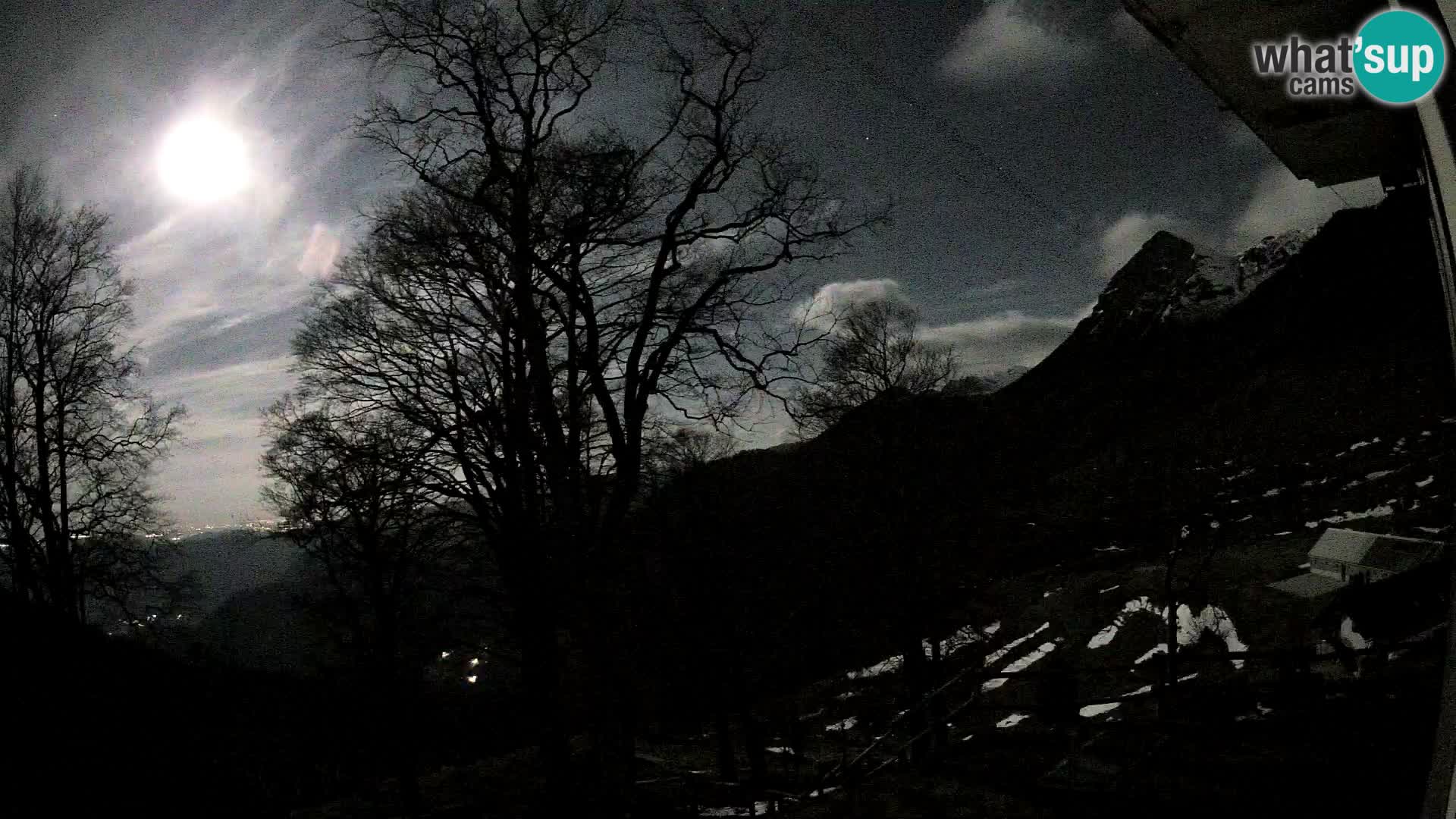 Refuge de la montagne Planina Razor caméra en direct (1315) | vue sur Tolminski Migovec