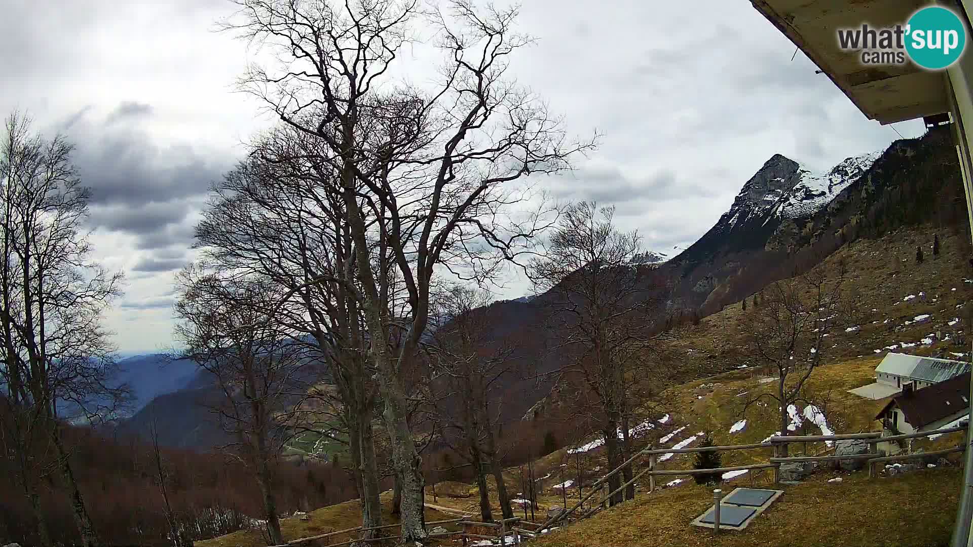 Planina Razor Bergütte Webcam (1315) | Blick auf Tolminski Migovec