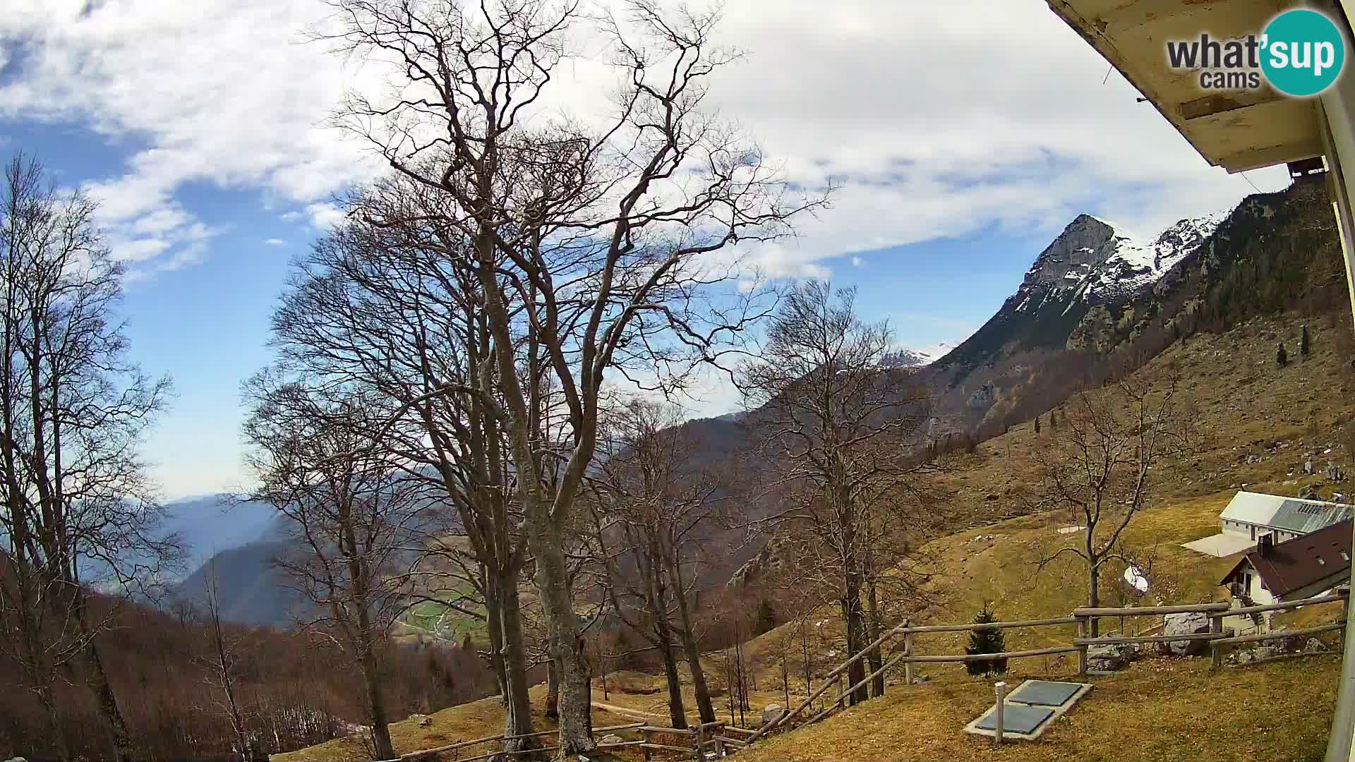 Planina Razor Bergütte Webcam (1315) | Blick auf Tolminski Migovec