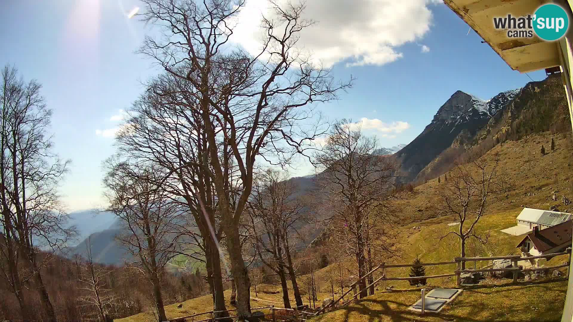 Planina Razor Bergütte Webcam (1315) | Blick auf Tolminski Migovec