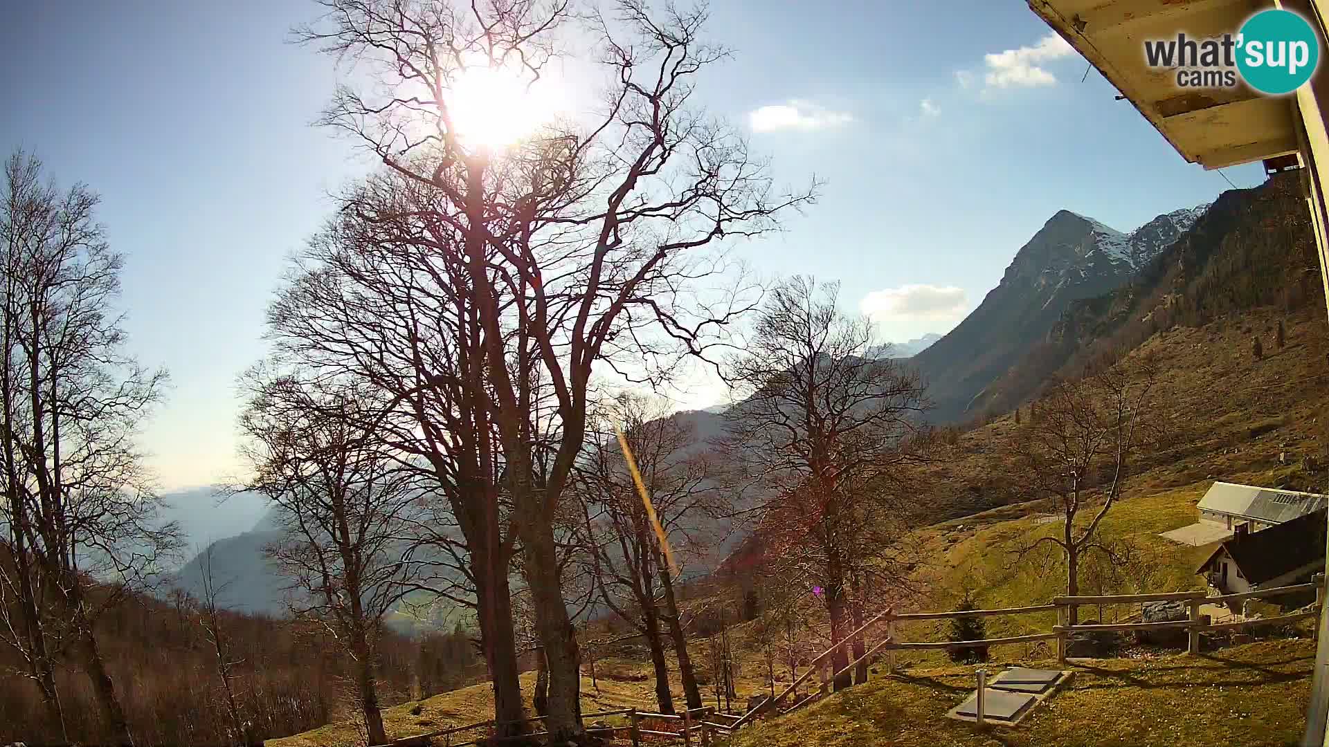Planina Razor Bergütte Webcam (1315) | Blick auf Tolminski Migovec