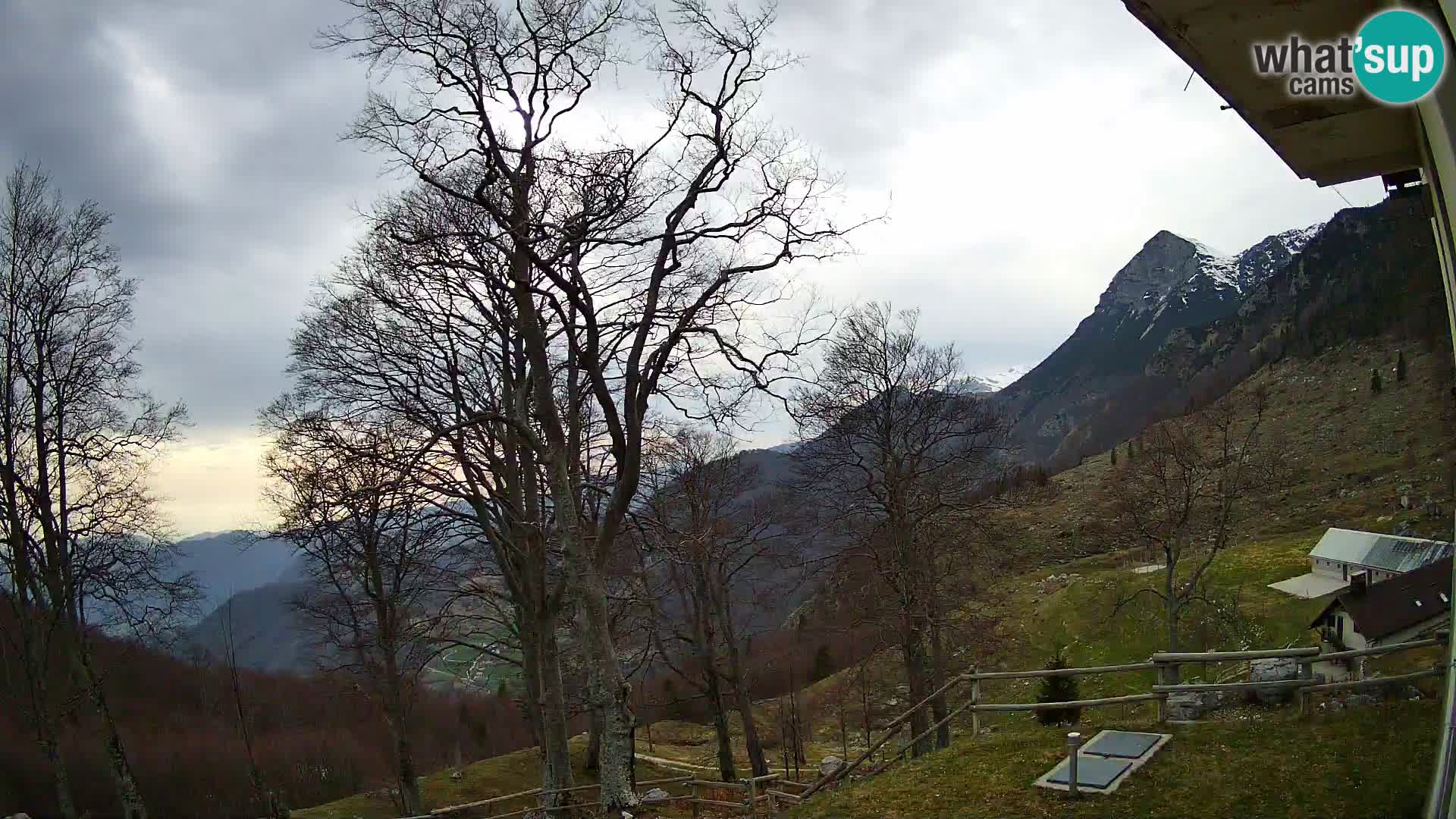 Planina Razor Bergütte Webcam (1315) | Blick auf Tolminski Migovec