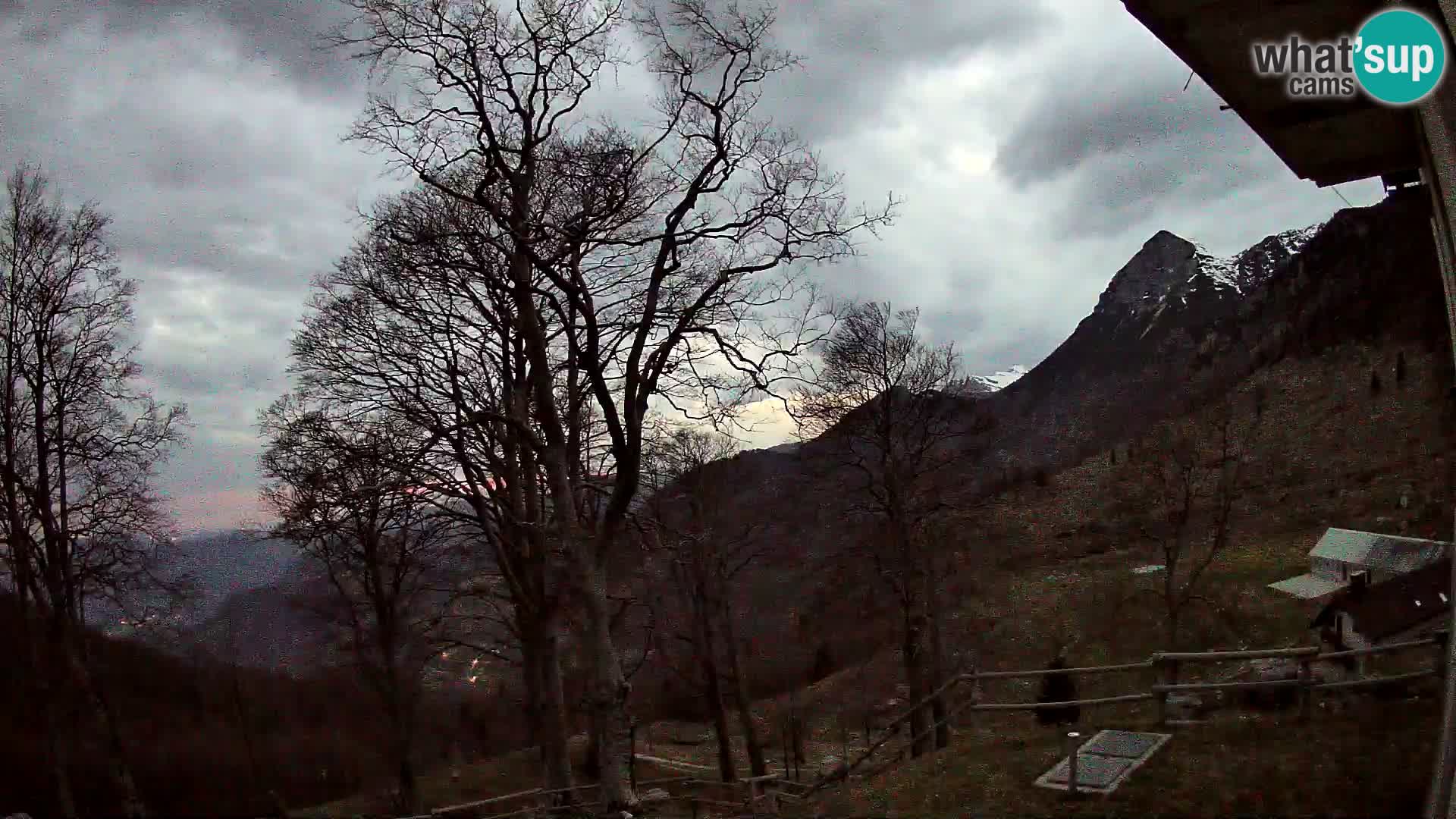 Planina Razor Bergütte Webcam (1315) | Blick auf Tolminski Migovec