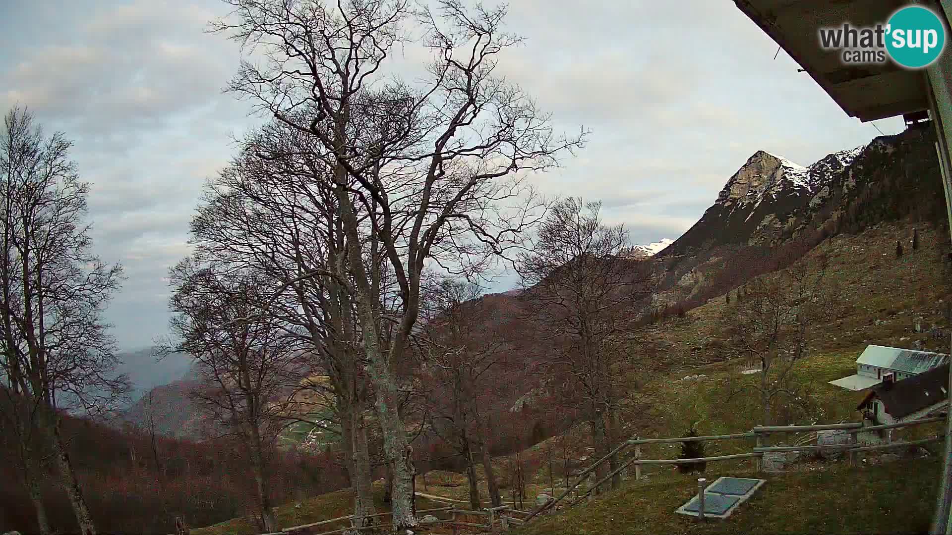 Planina Razor Bergütte Webcam (1315) | Blick auf Tolminski Migovec