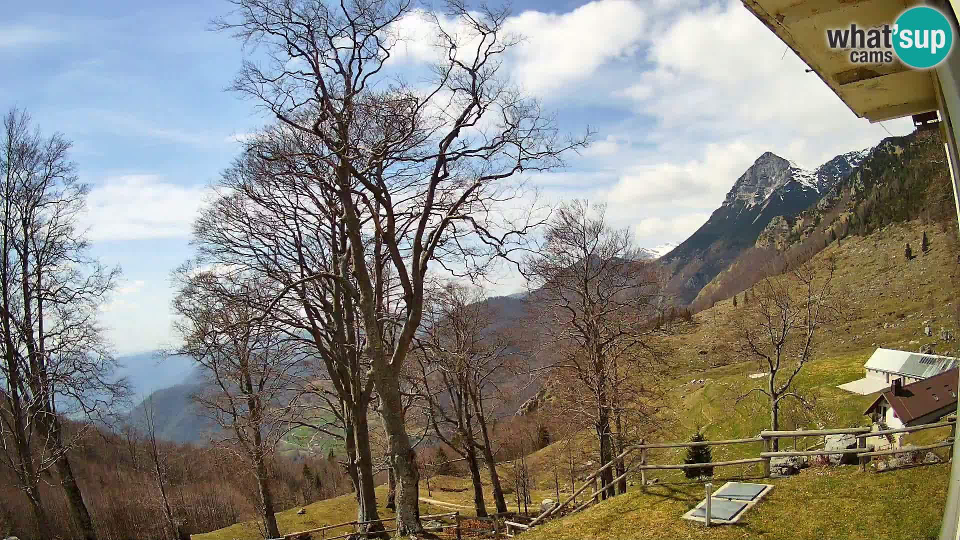 Planina Razor Bergütte Webcam (1315) | Blick auf Tolminski Migovec