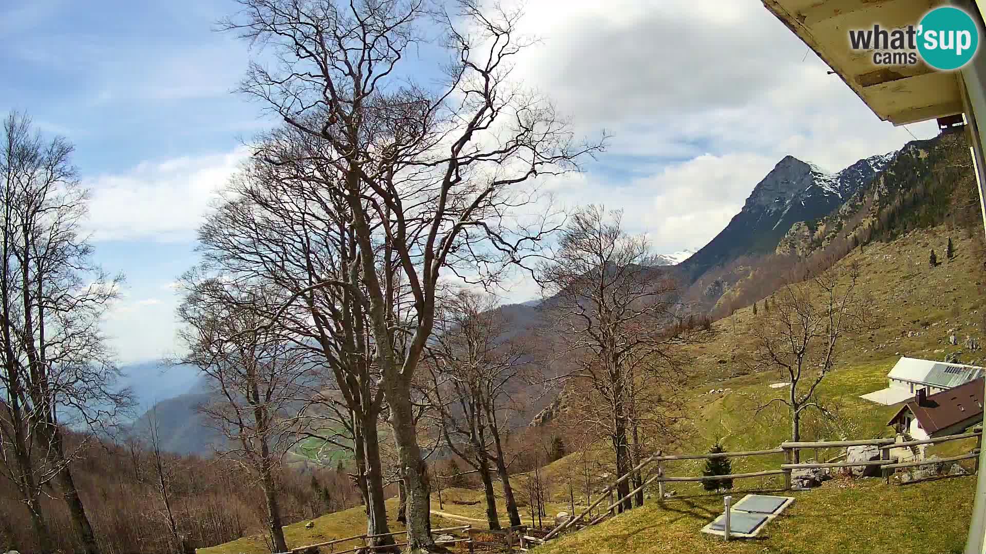 Planina Razor Bergütte Webcam (1315) | Blick auf Tolminski Migovec