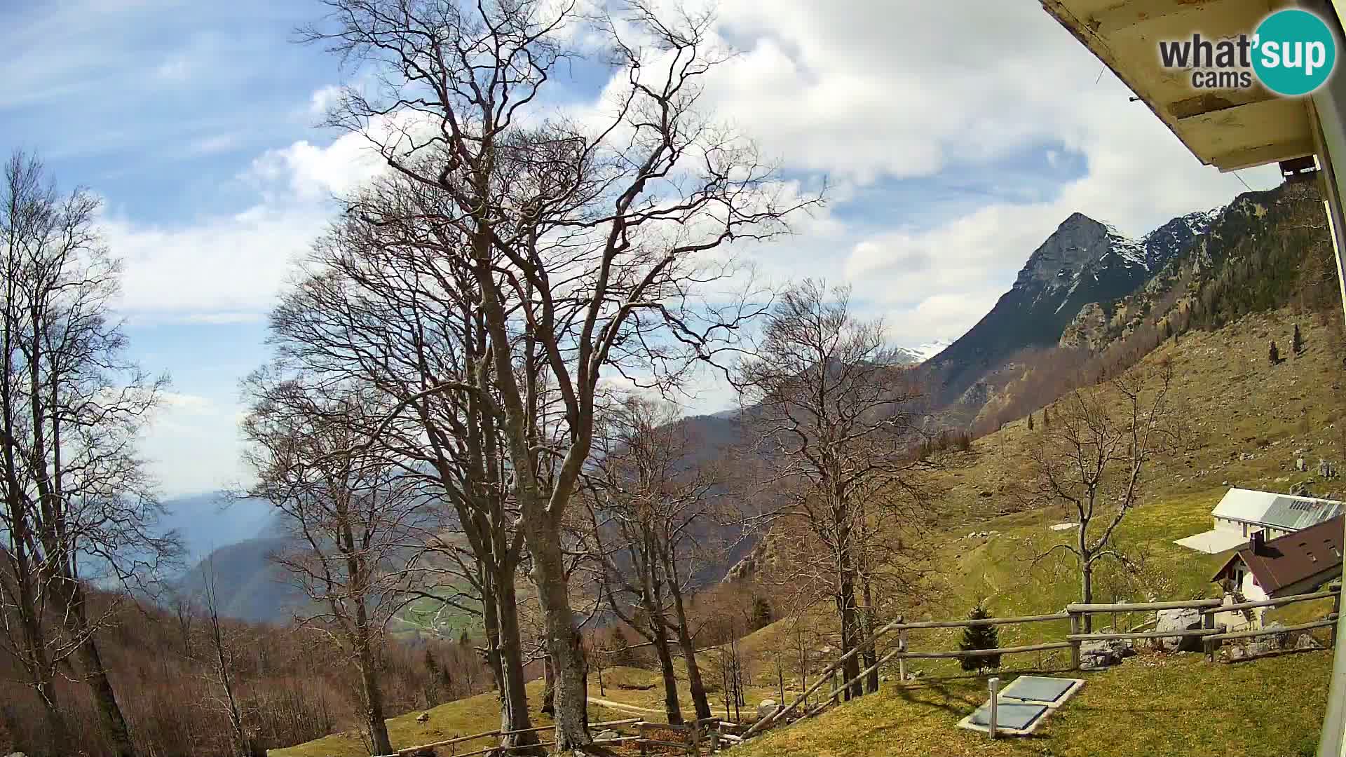 Planina Razor Bergütte Webcam (1315) | Blick auf Tolminski Migovec
