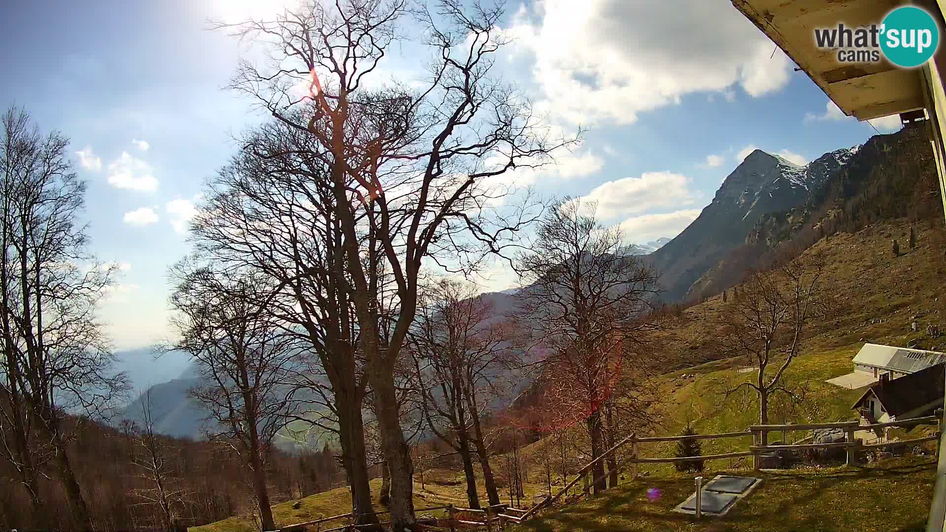 Planina Razor Bergütte Webcam (1315) | Blick auf Tolminski Migovec