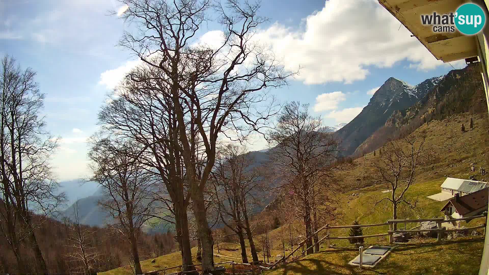 Planinarski dom na planini Razor (1315) | Pogled na Tolminski Migovec