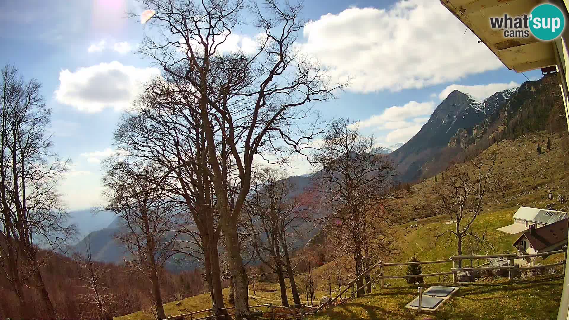 Planina Razor Bergütte Webcam (1315) | Blick auf Tolminski Migovec