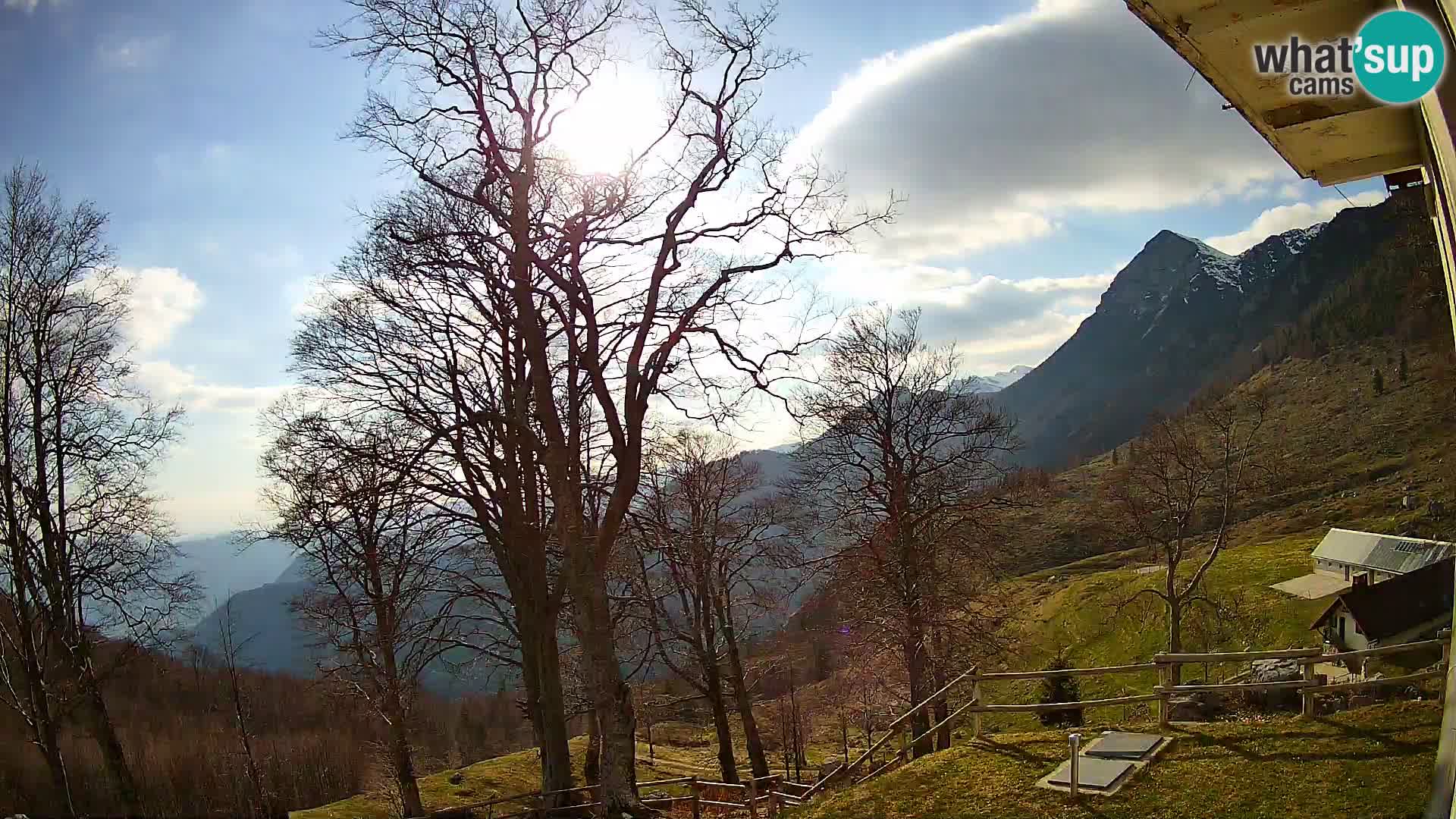 Planina Razor Bergütte Webcam (1315) | Blick auf Tolminski Migovec