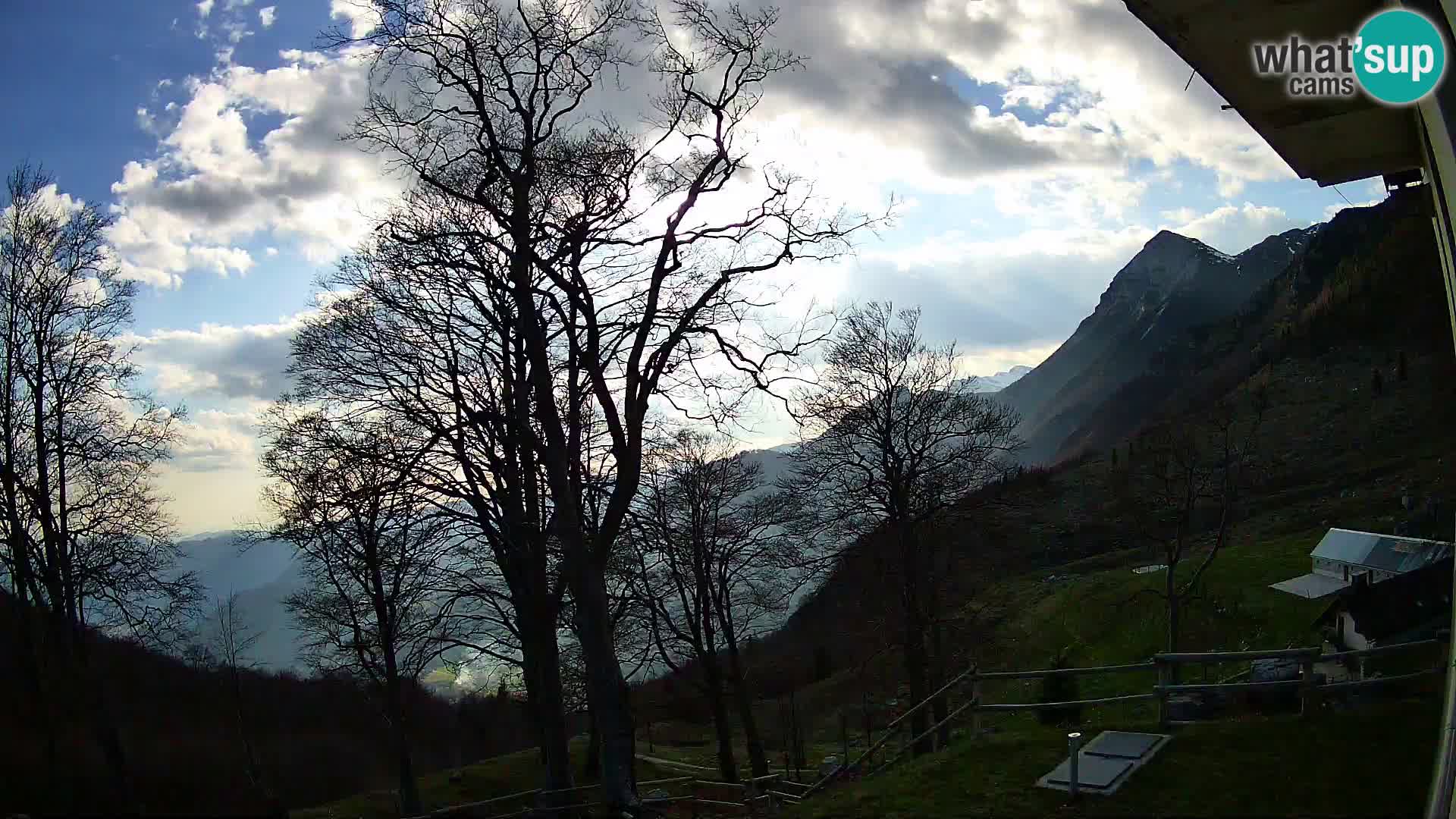 Planina Razor Bergütte Webcam (1315) | Blick auf Tolminski Migovec