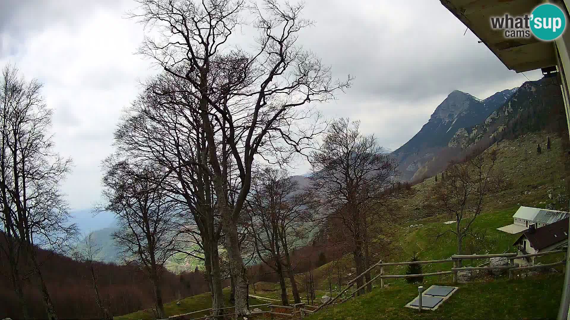 Planina Razor Bergütte Webcam (1315) | Blick auf Tolminski Migovec