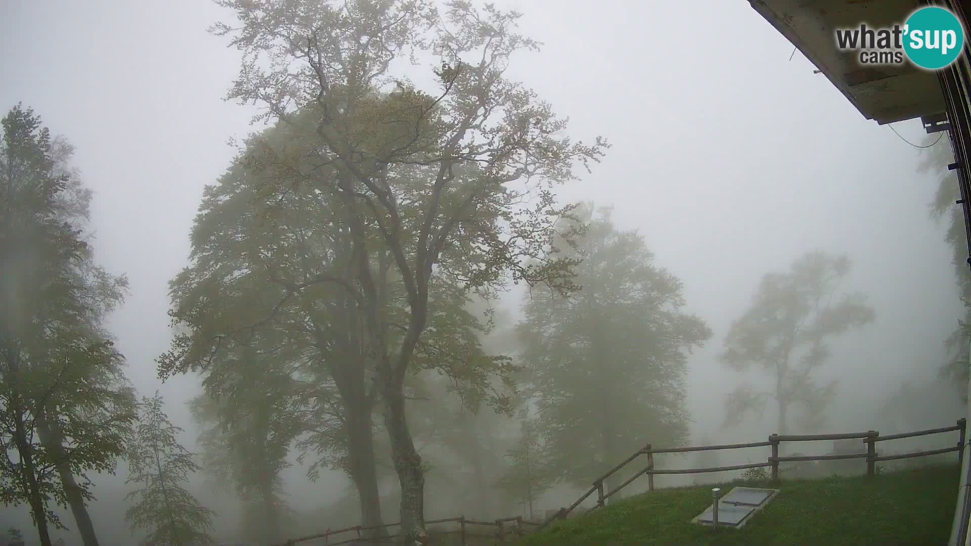 Planina Razor Mountain Hut live cam (1315) | view to Tolminski Migovec