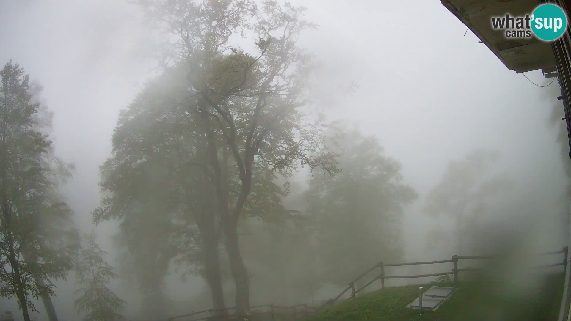 Cámara en vivo de la cabaña de montaña Planina Razor (1315) | vista hacia Tolminski Migovec