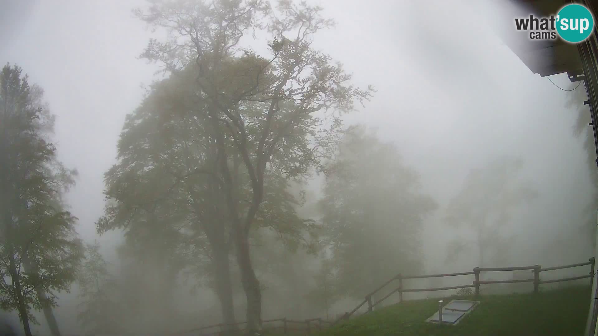 Refuge de la montagne Planina Razor caméra en direct (1315) | vue sur Tolminski Migovec