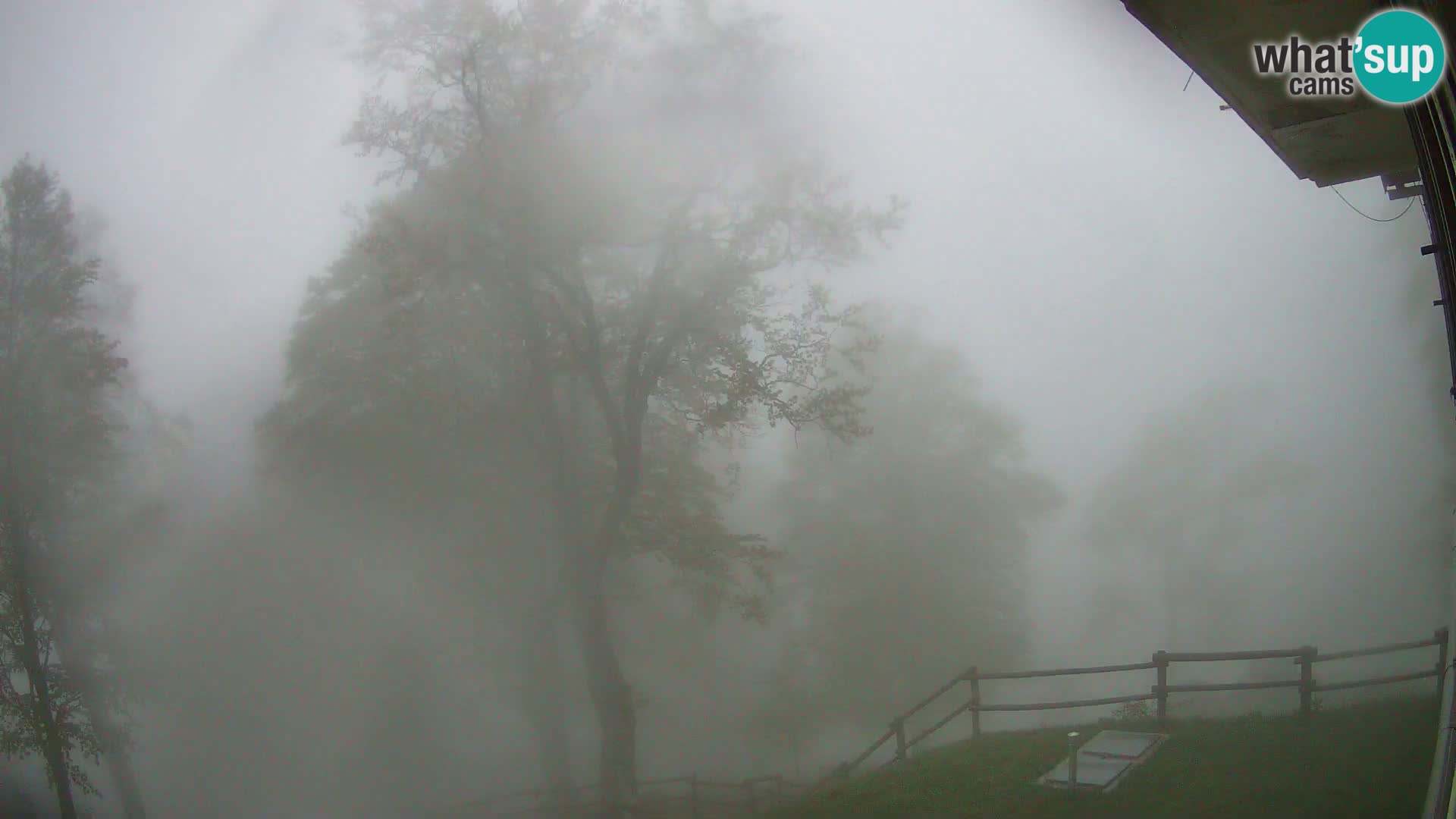 Cámara en vivo de la cabaña de montaña Planina Razor (1315) | vista hacia Tolminski Migovec