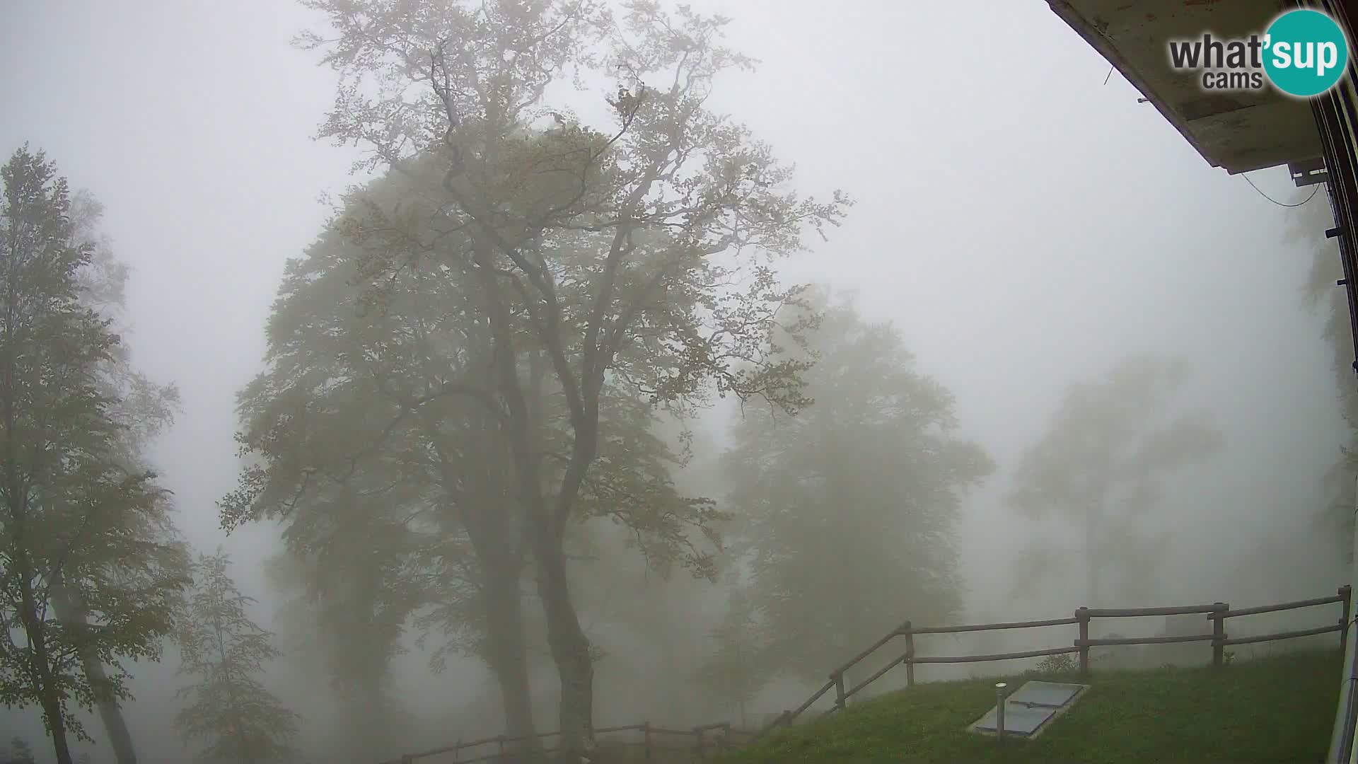 Planina Razor Mountain Hut live cam (1315) | view to Tolminski Migovec