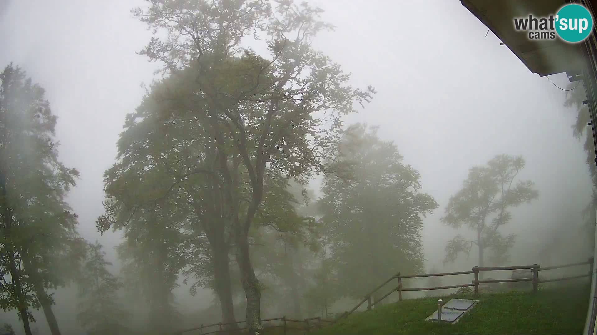 Koča na Planini Razor spletna kamera (1315) | Pogled na Tolminski Migovec