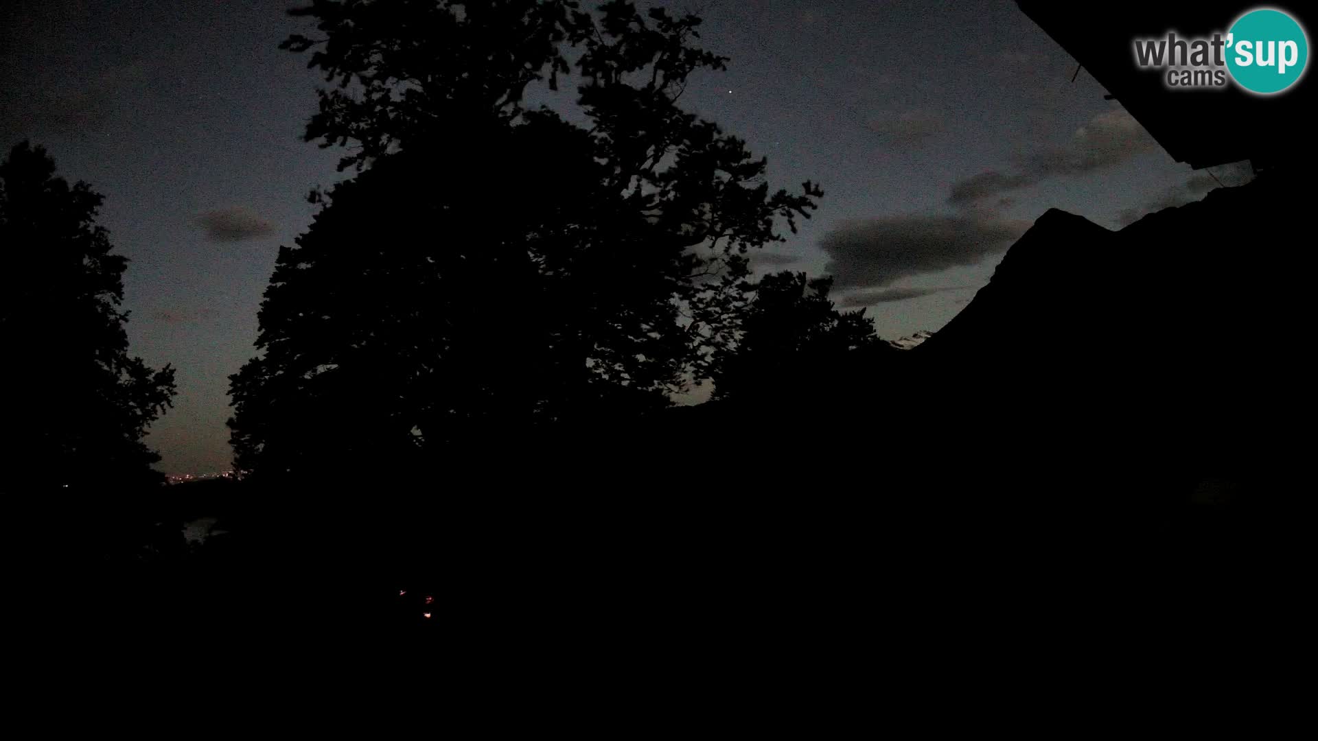 Planina Razor Mountain Hut live cam (1315) | view to Tolminski Migovec