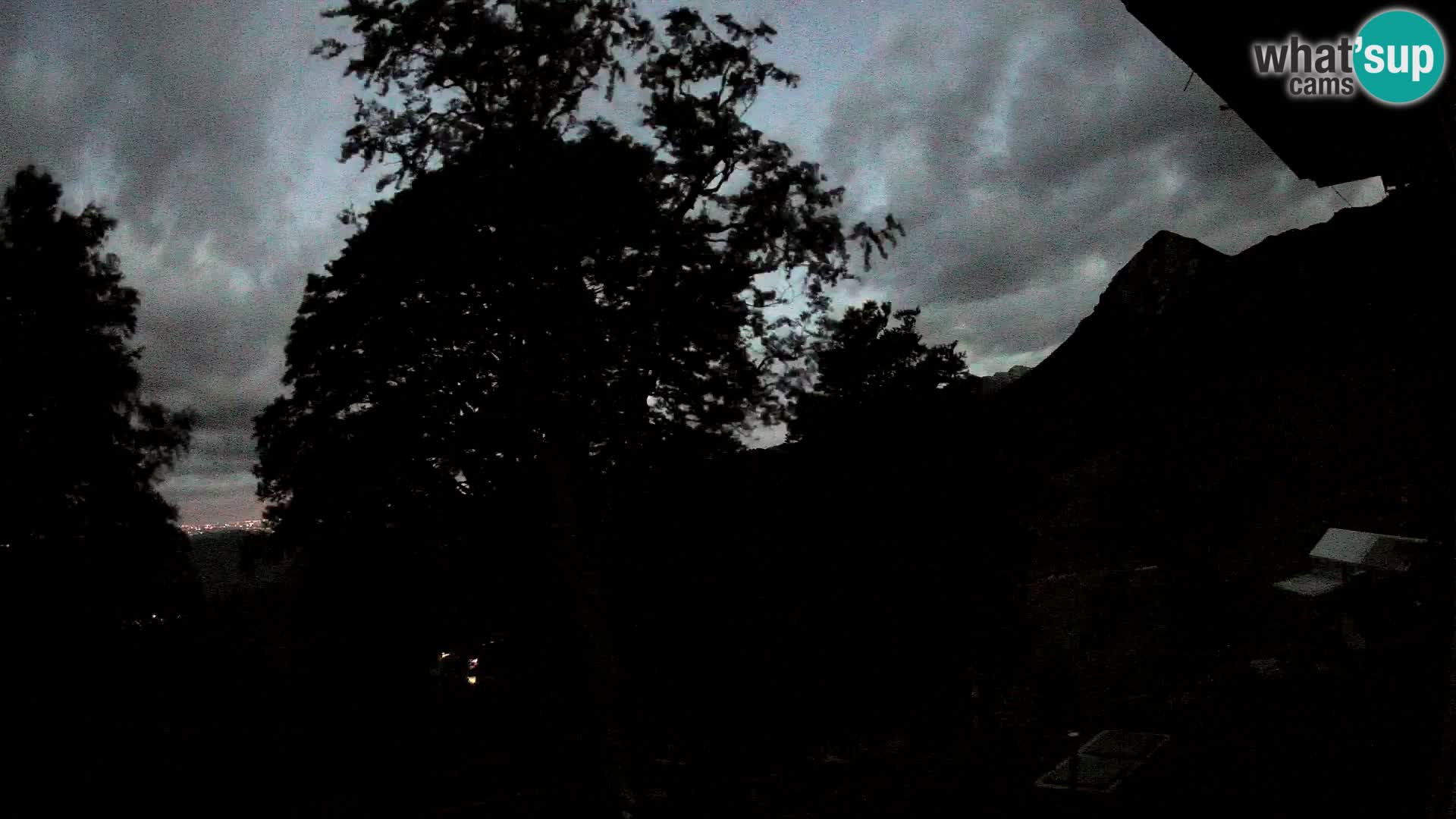 Refuge de la montagne Planina Razor caméra en direct (1315) | vue sur Tolminski Migovec