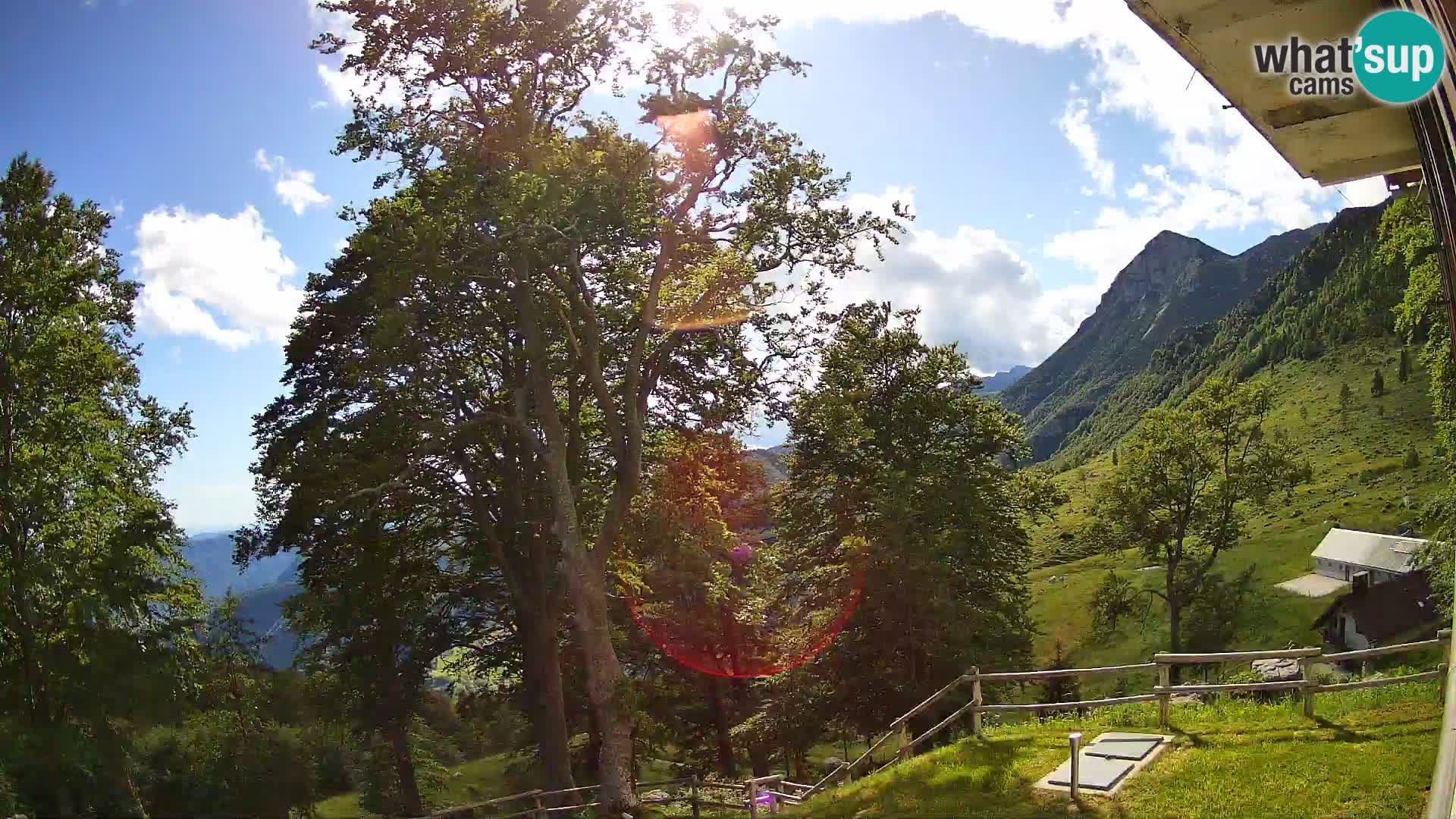 Planinarski dom na planini Razor (1315) | Pogled na Tolminski Migovec