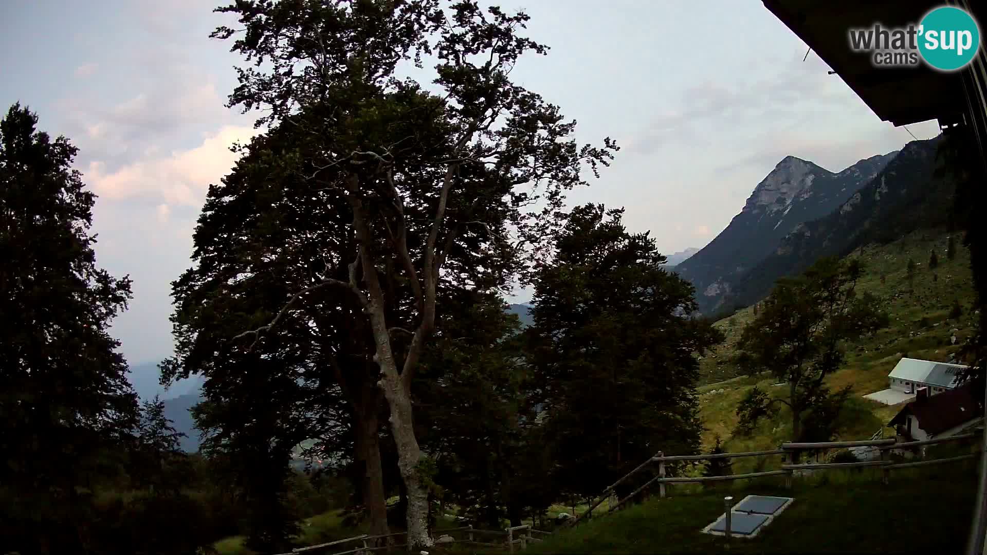 Planina Razor Bergütte Webcam (1315) | Blick auf Tolminski Migovec