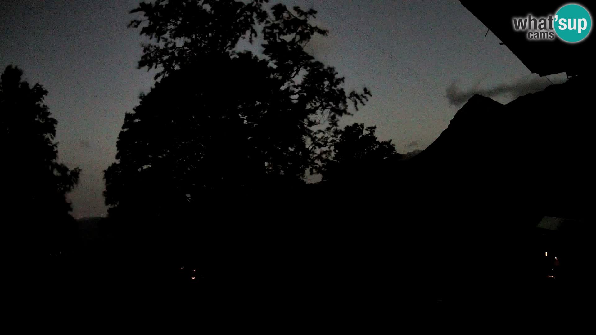 Baita di montagna Planina Razor webcam (1315) | vista su Tolminski Migovec