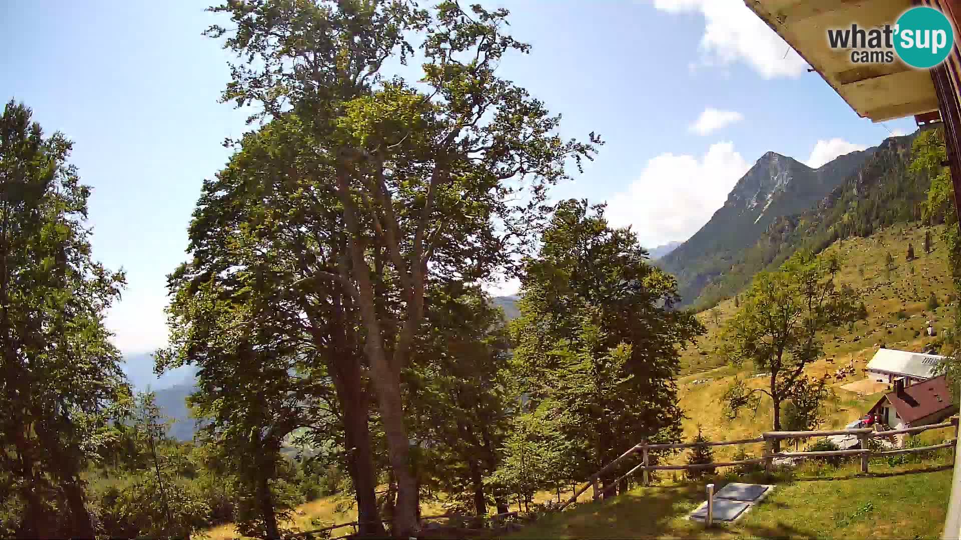 Planinarski dom na planini Razor (1315) | Pogled na Tolminski Migovec