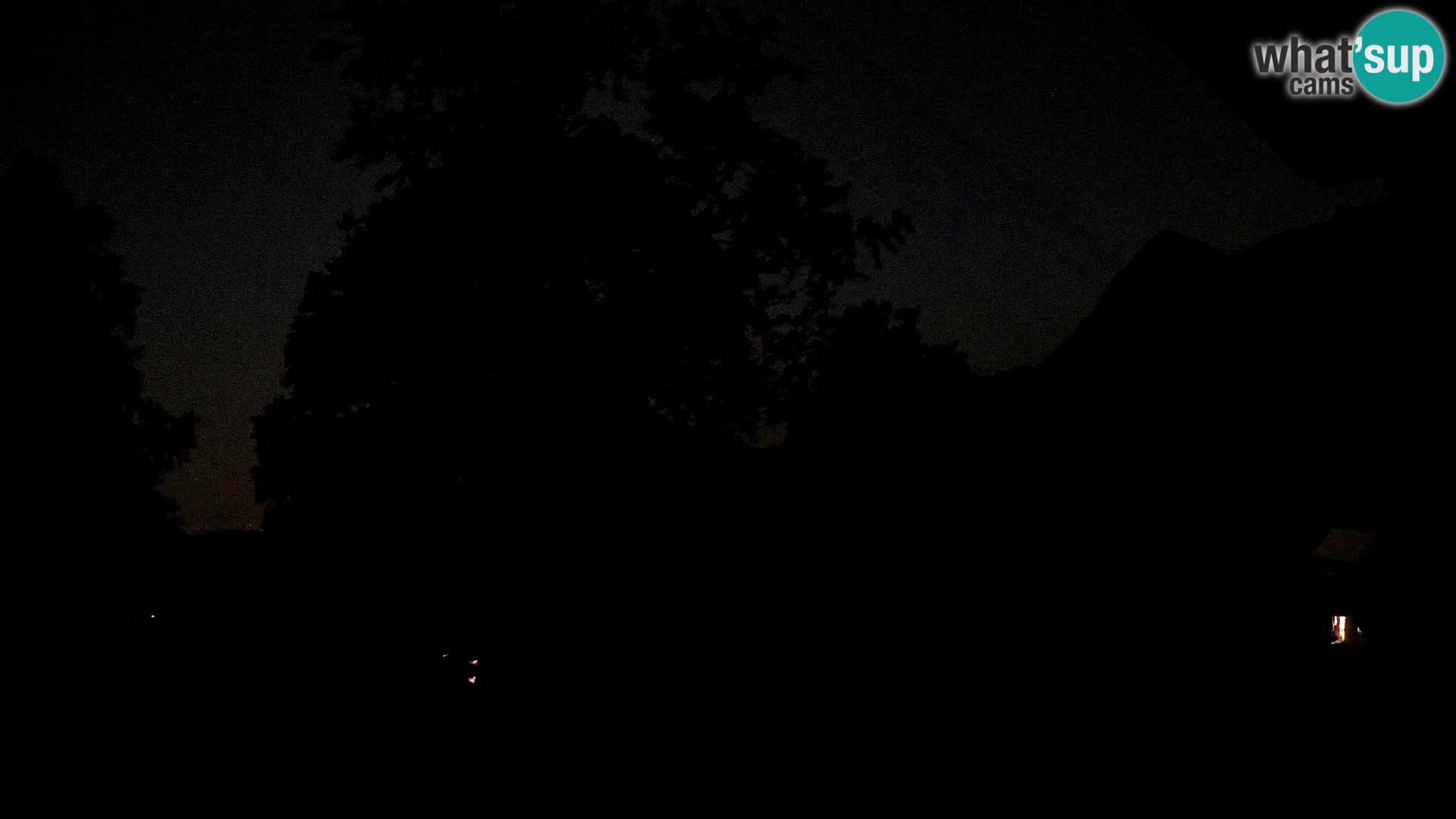 Baita di montagna Planina Razor webcam (1315) | vista su Tolminski Migovec