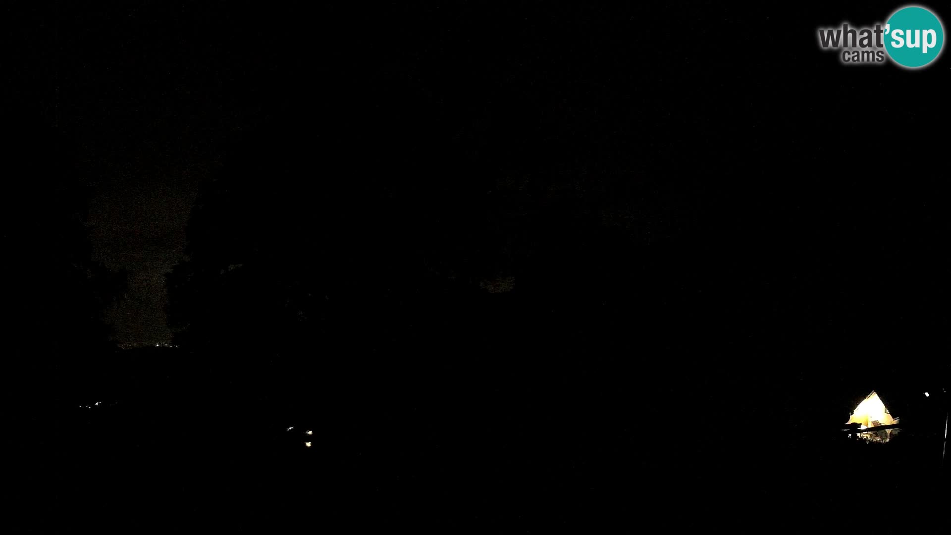 Baita di montagna Planina Razor webcam (1315) | vista su Tolminski Migovec