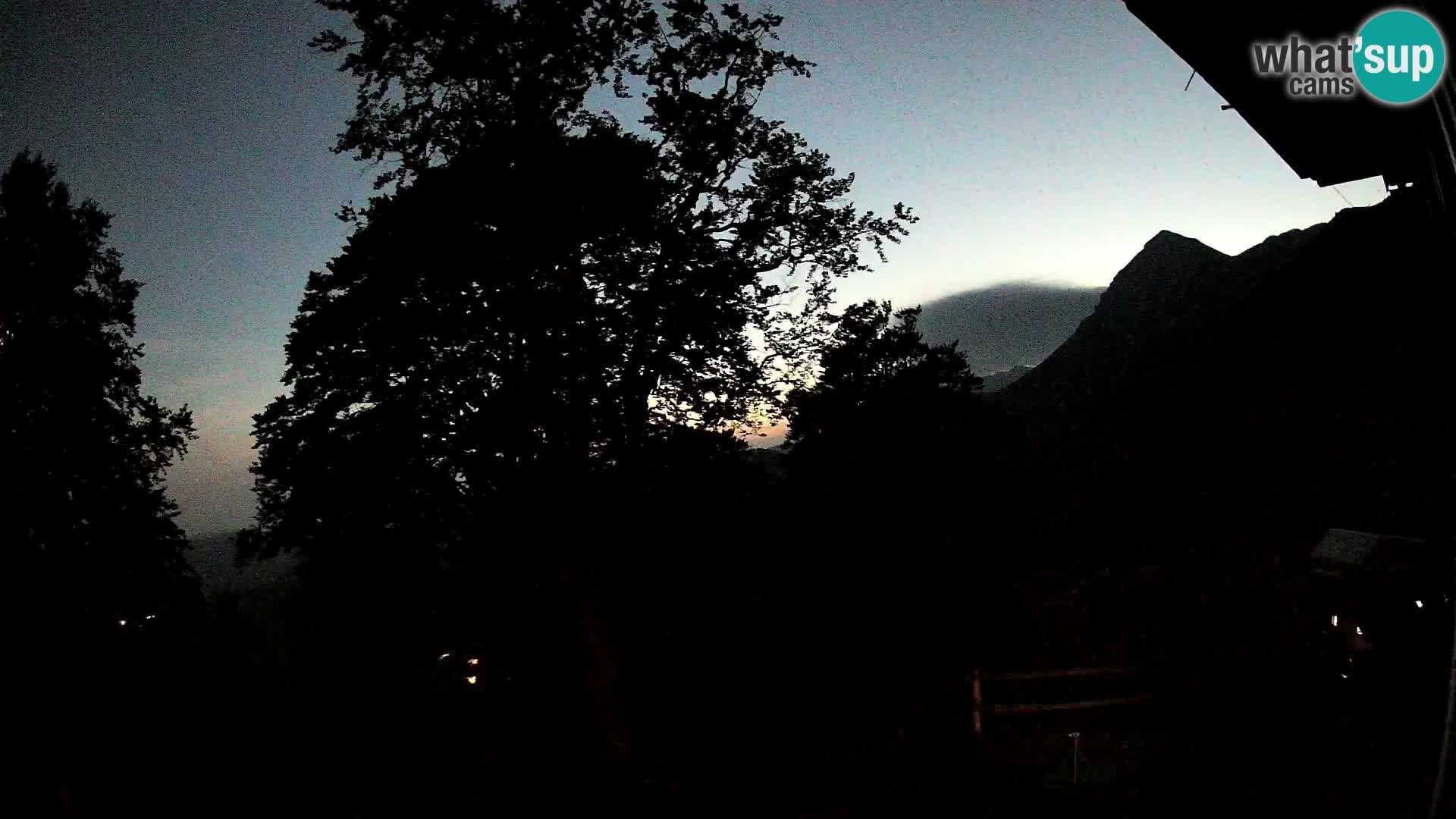 Planina Razor Bergütte Webcam (1315) | Blick auf Tolminski Migovec