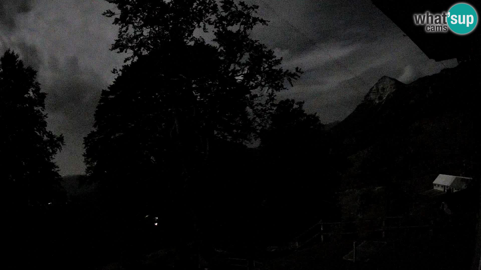 Planina Razor Mountain Hut live cam (1315) | view to Tolminski Migovec