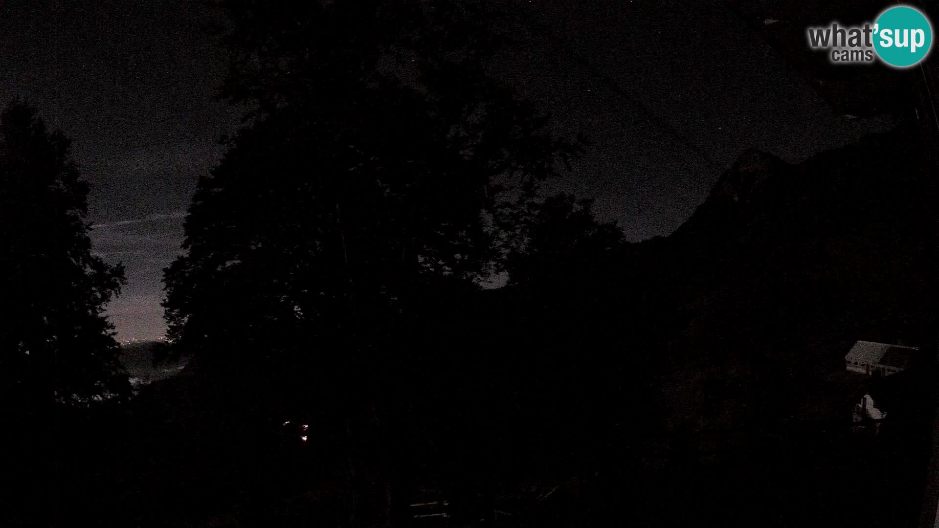 Koča na Planini Razor spletna kamera (1315) | Pogled na Tolminski Migovec