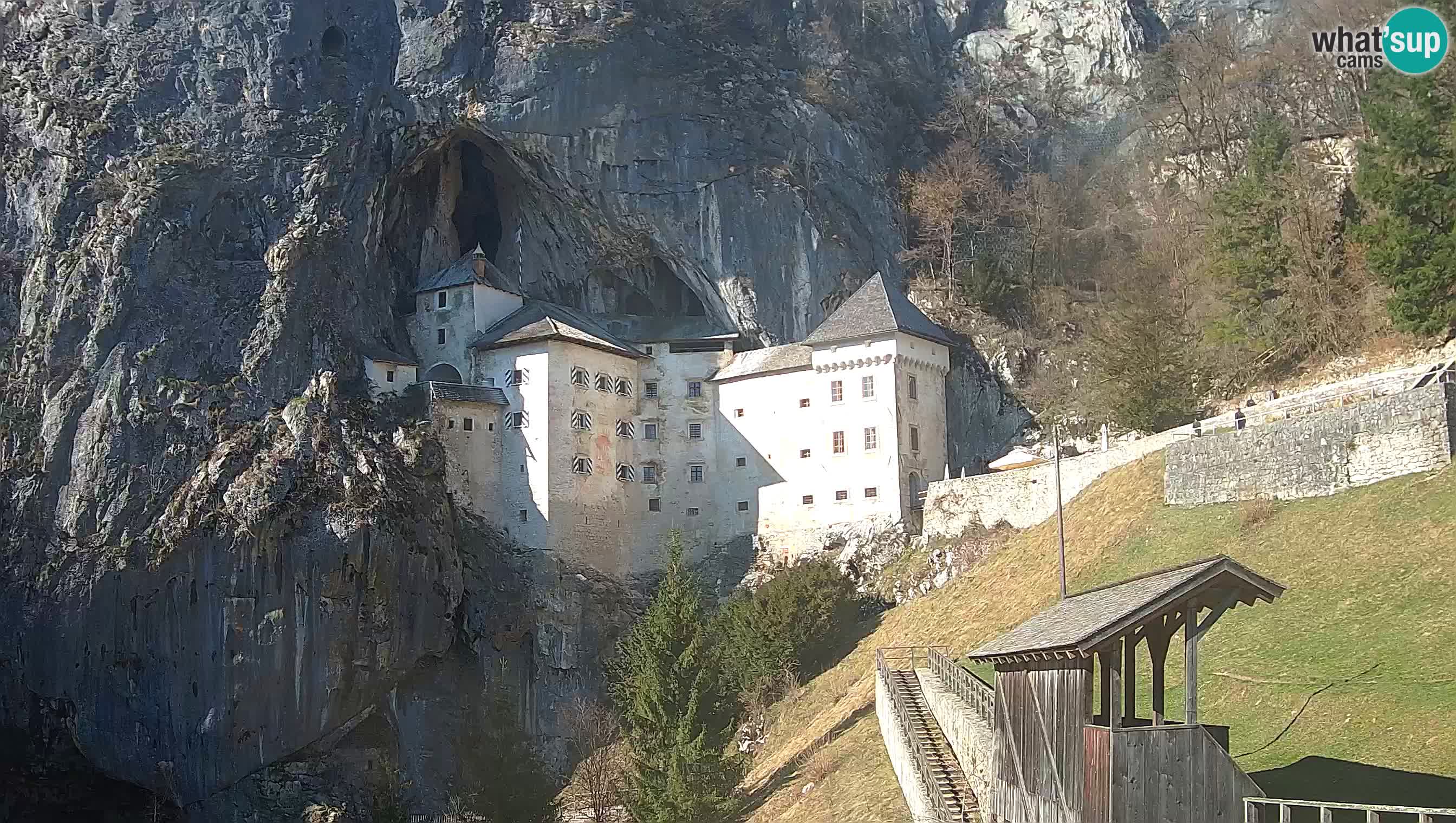 Live Webcam Höhlenburg Predjama – Postojna – Slowenien