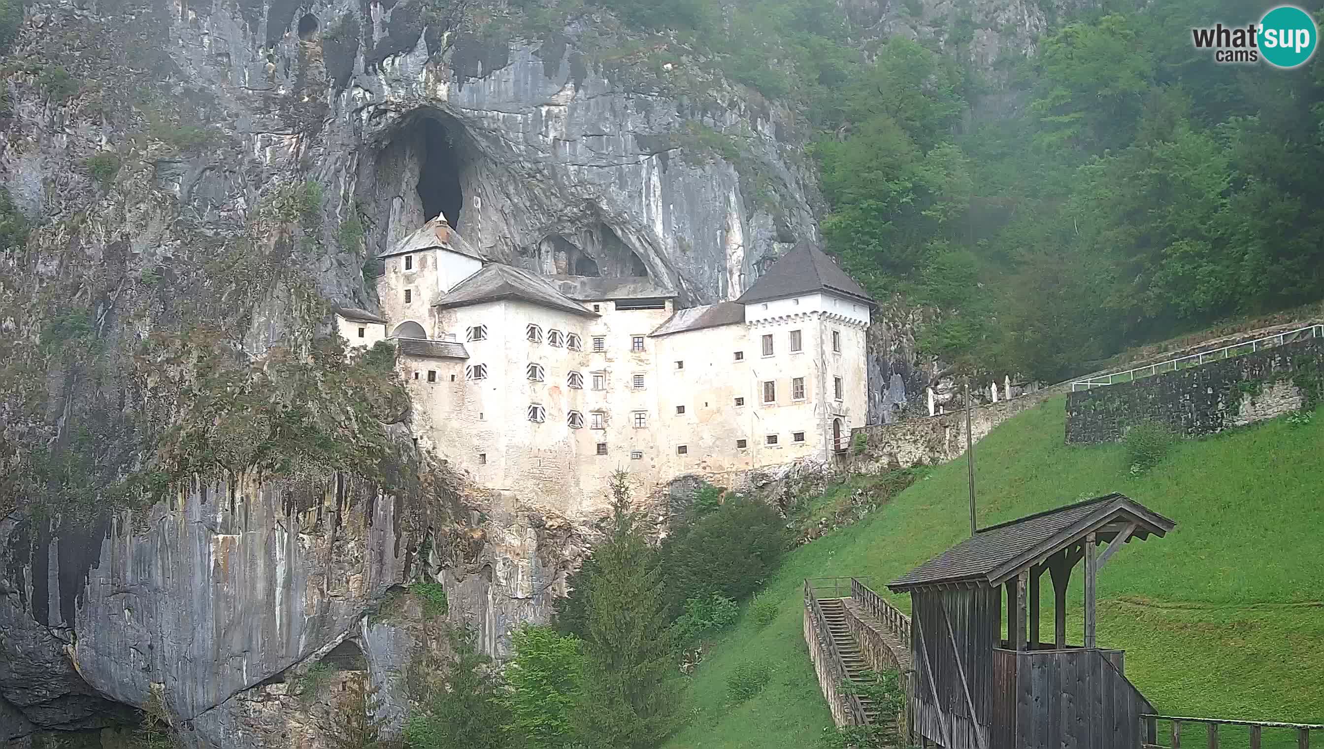 Live Webcam Grad Predjama – Château de Predjama – Postojna – Slovénie