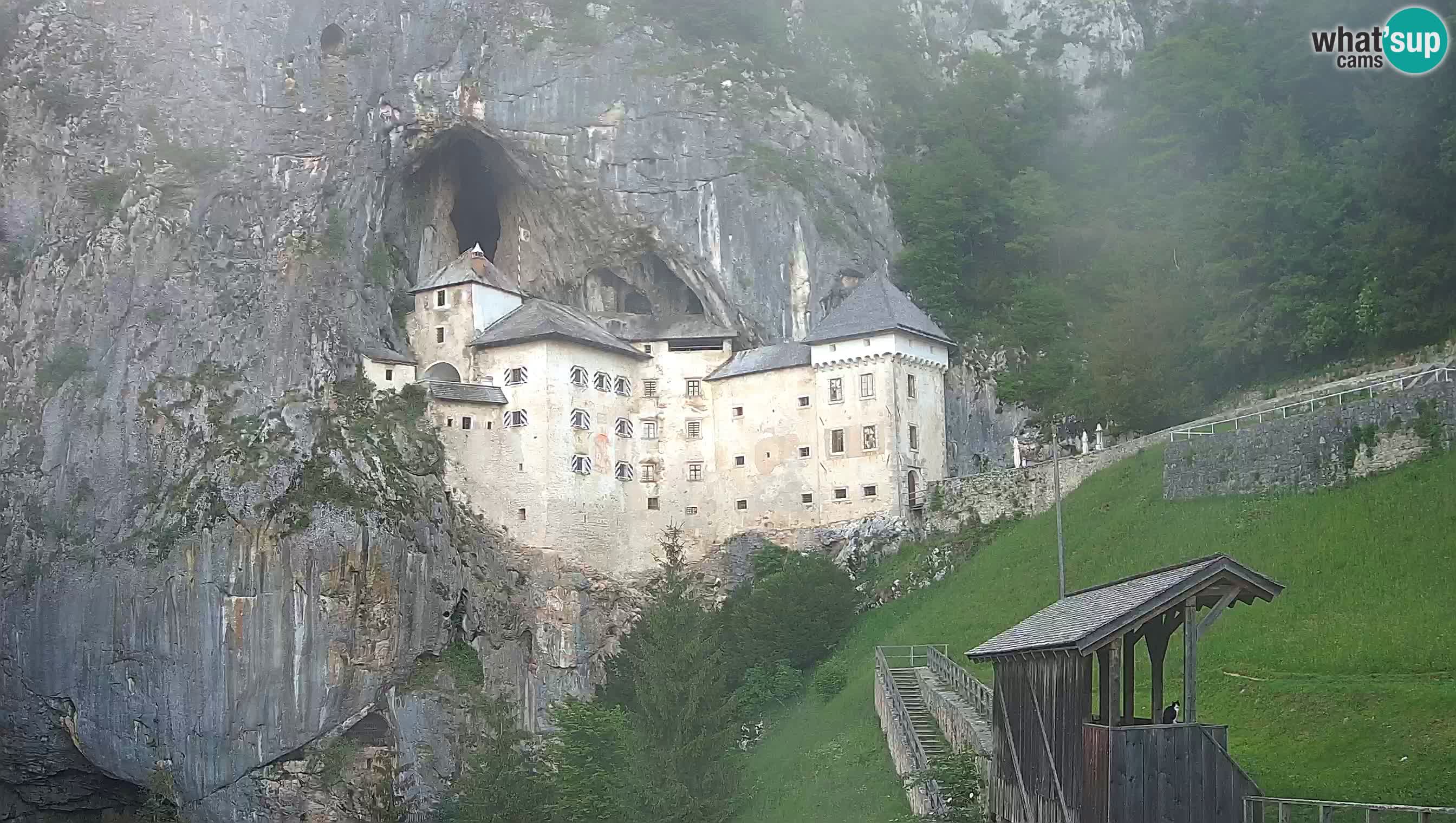 Live Webcam Grad Predjama – Château de Predjama – Postojna – Slovénie