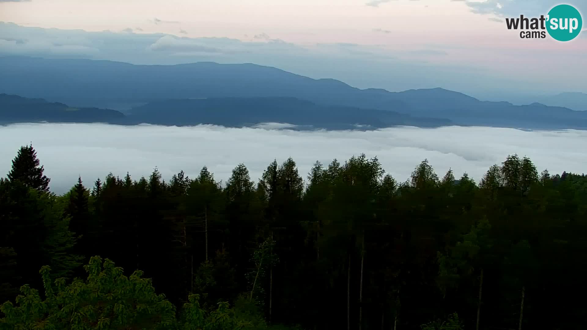Webcam Kapunar | Monte Kapuna hacia Austria y Pohorje