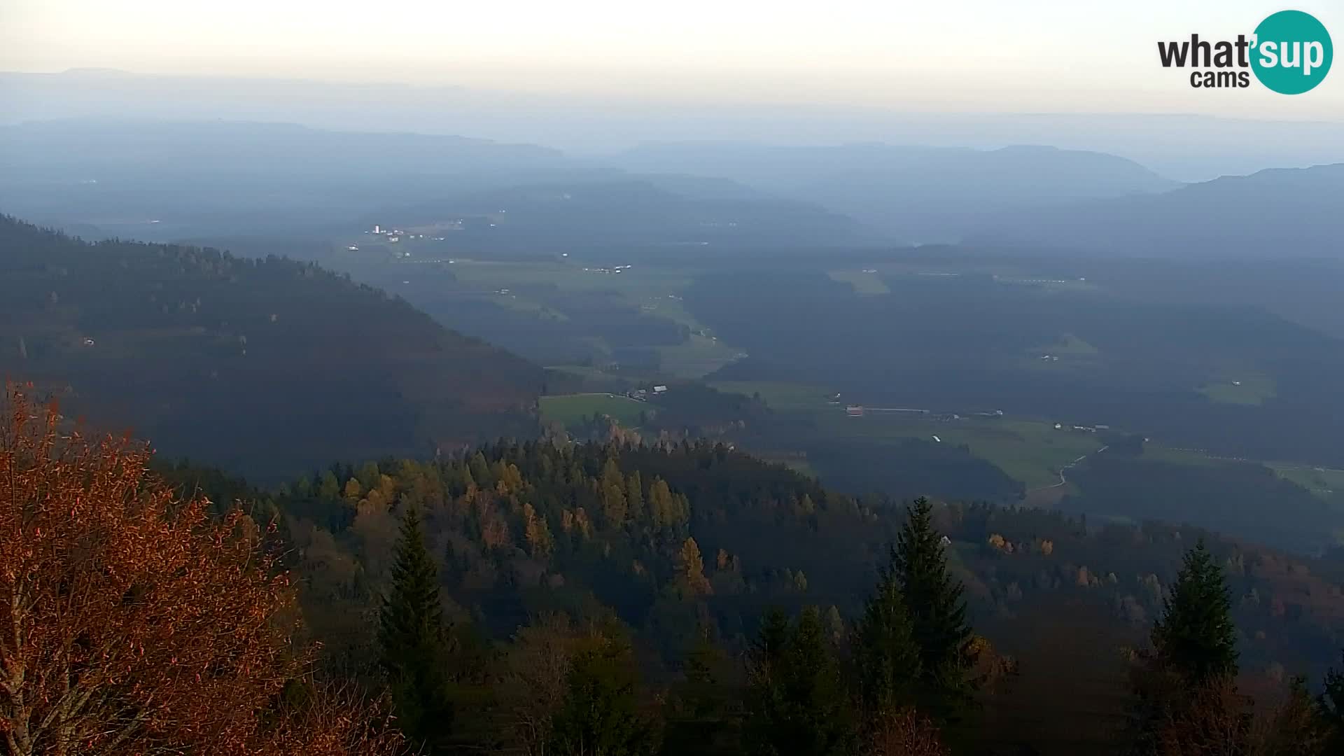 Webcam Kapunar | Monte Kapuna hacia Austria y Pohorje