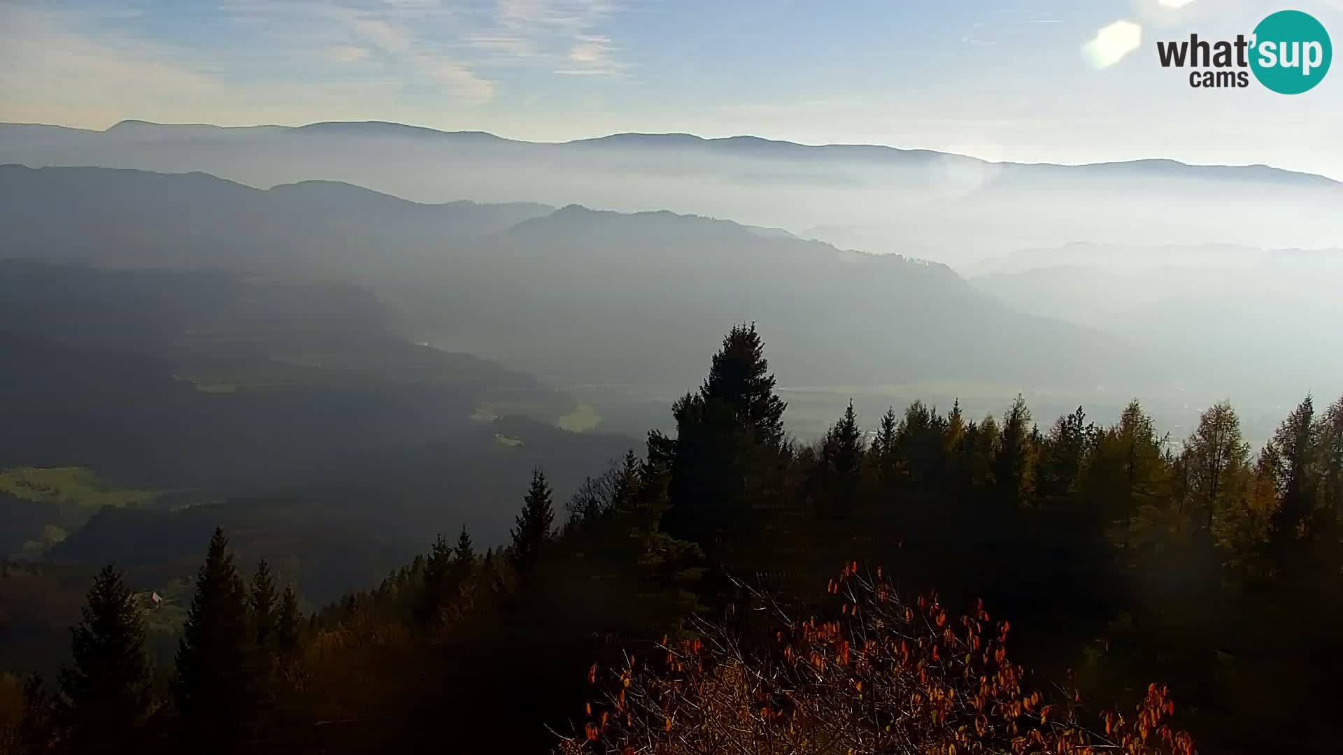 Webcam Kapunar | Monte Kapuna hacia Austria y Pohorje