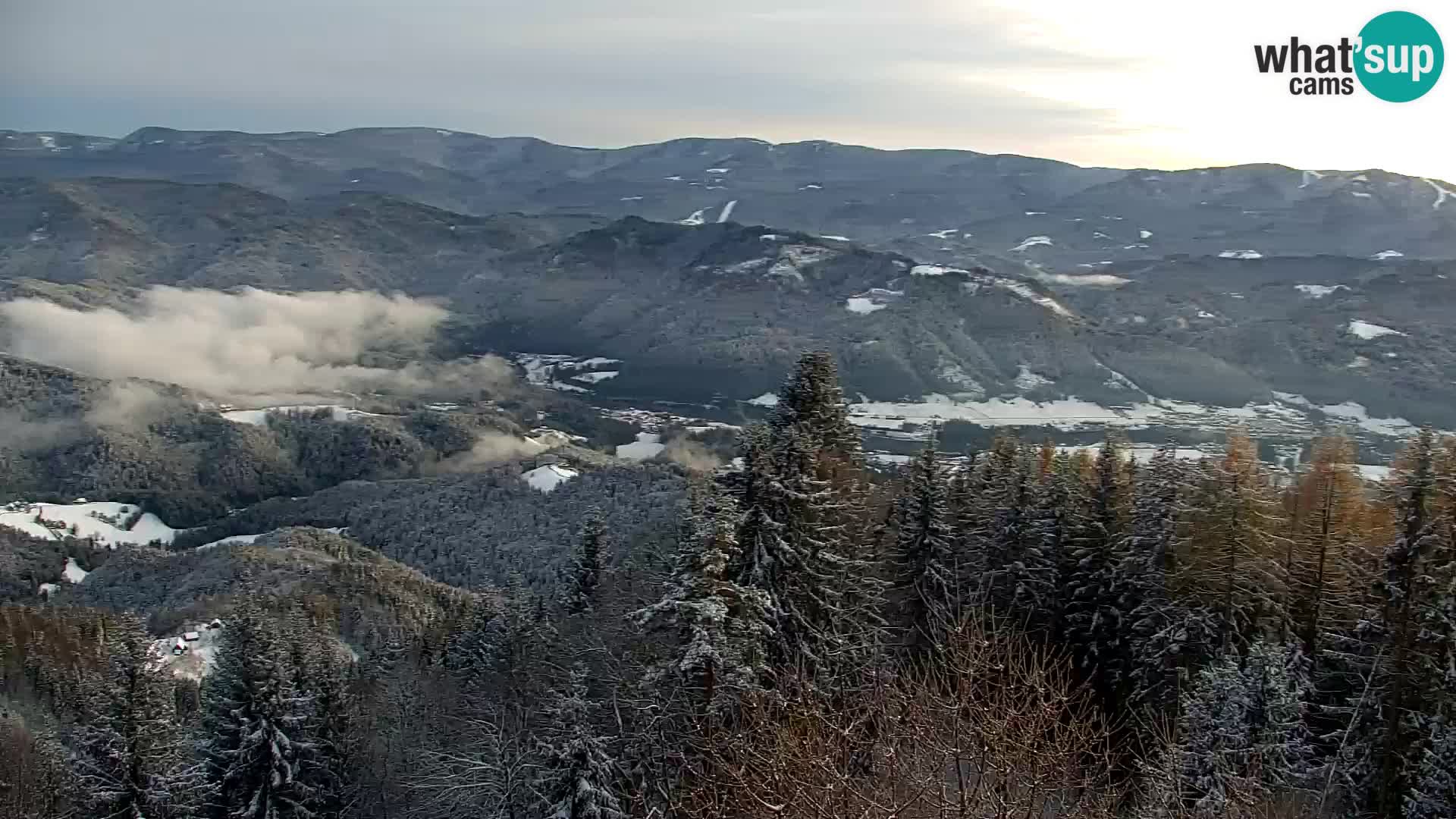 Webcam Kapunar | Monte Kapuna hacia Austria y Pohorje