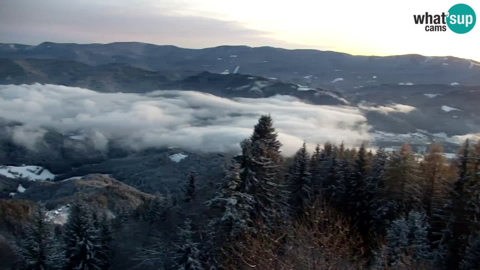 Webcam Kapunar | Monte Kapuna hacia Austria y Pohorje