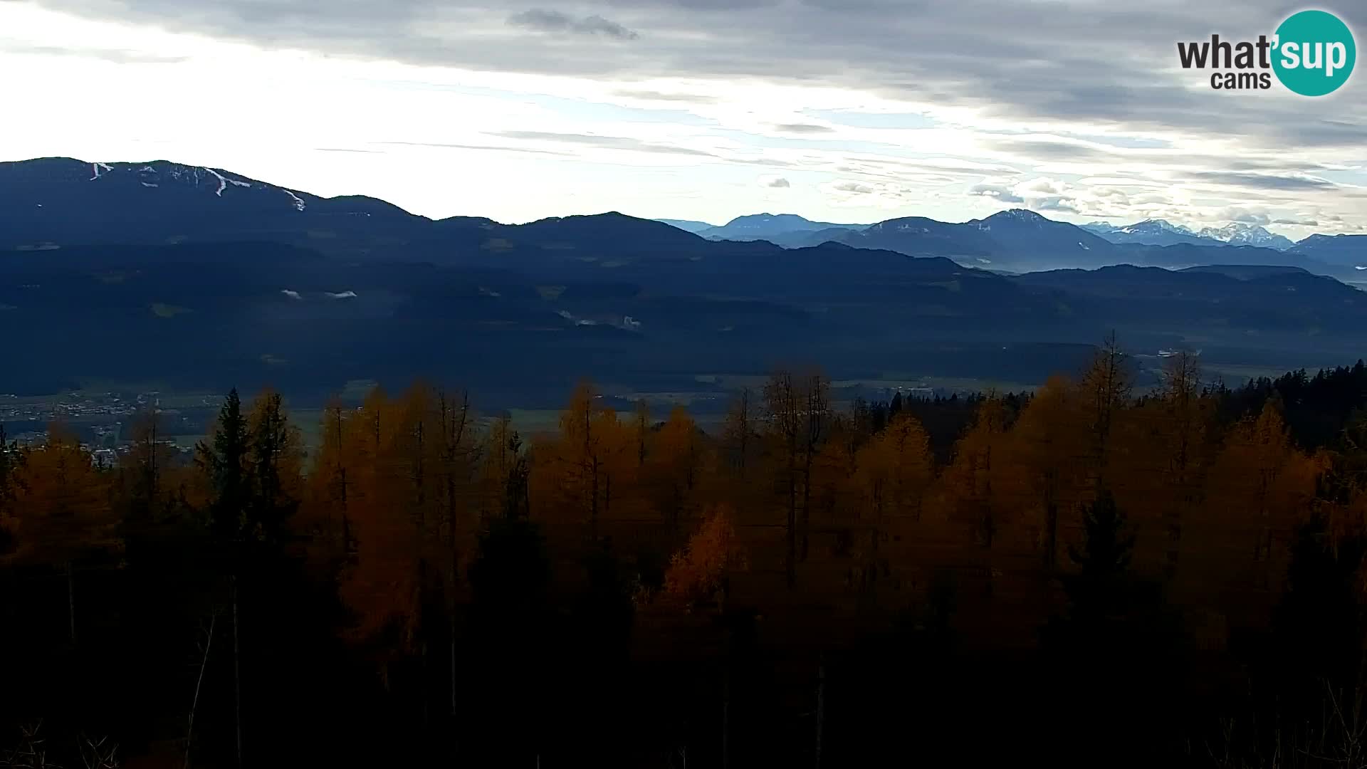 Webcam Kapunar | Monte Kapuna hacia Austria y Pohorje