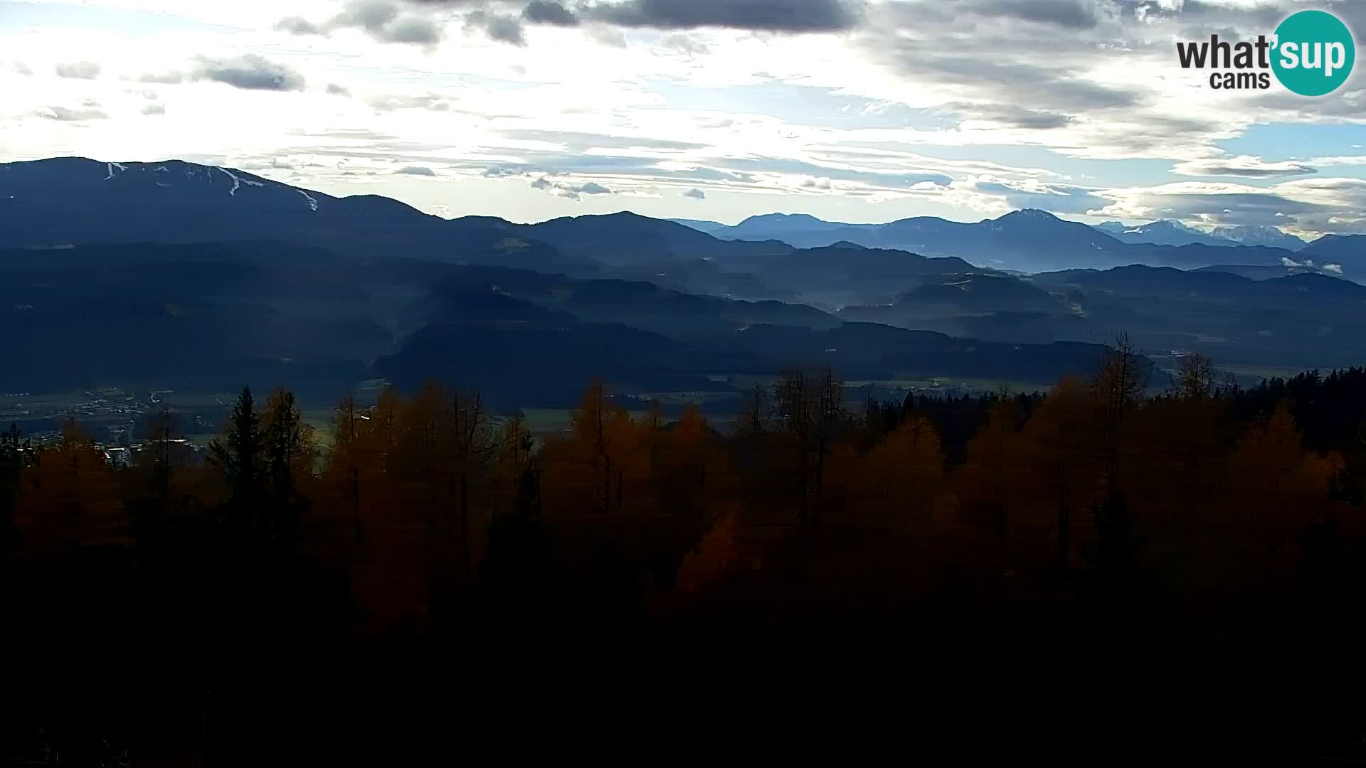 Webcam Kapunar | Monte Kapuna hacia Austria y Pohorje