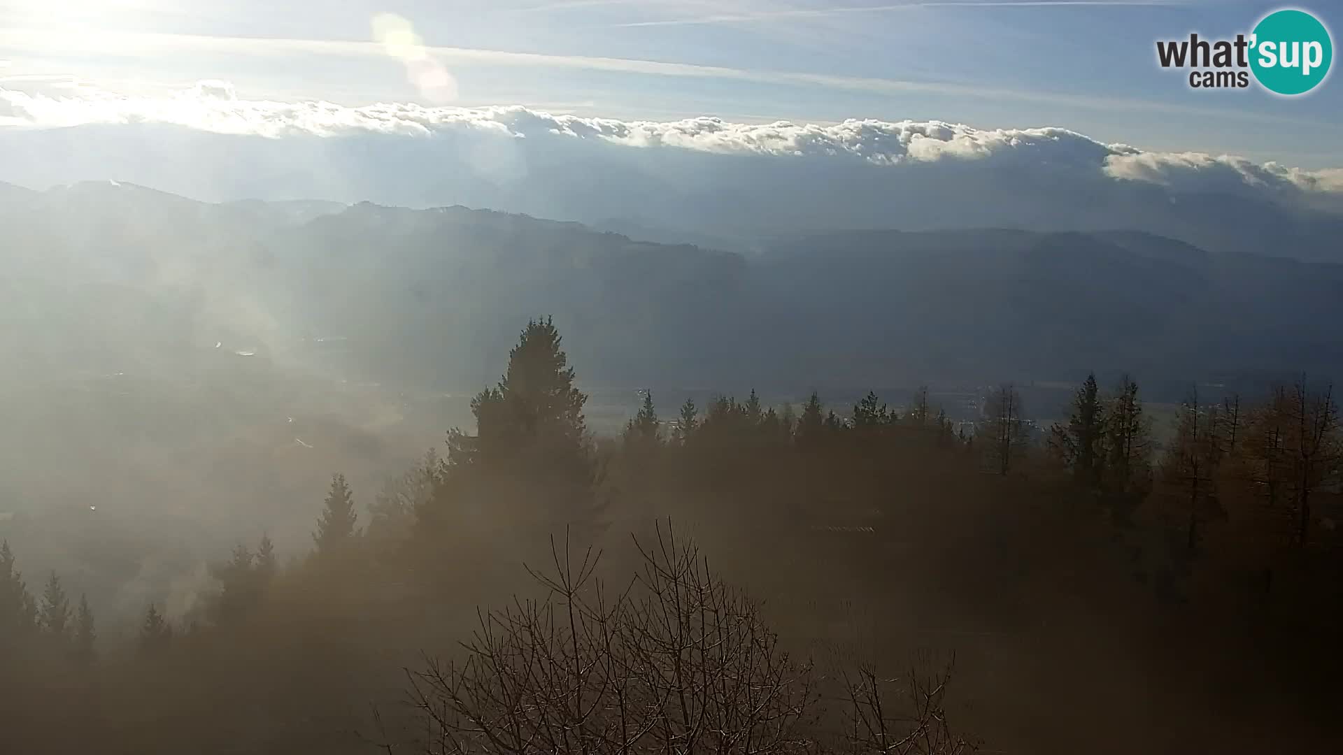 Webcam Kapunar | Monte Kapuna hacia Austria y Pohorje